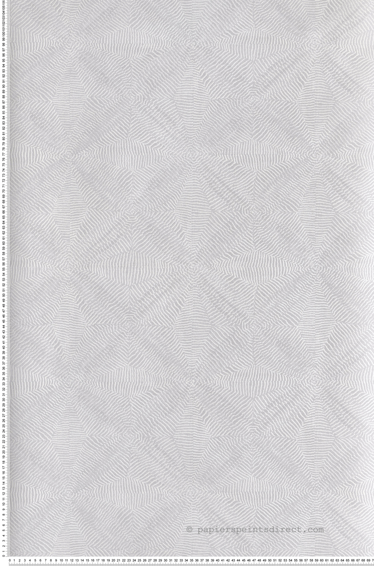 Papier peint Ethnique Khanta gris clair - Amani de Masureel | Réf. MAS-AMA101