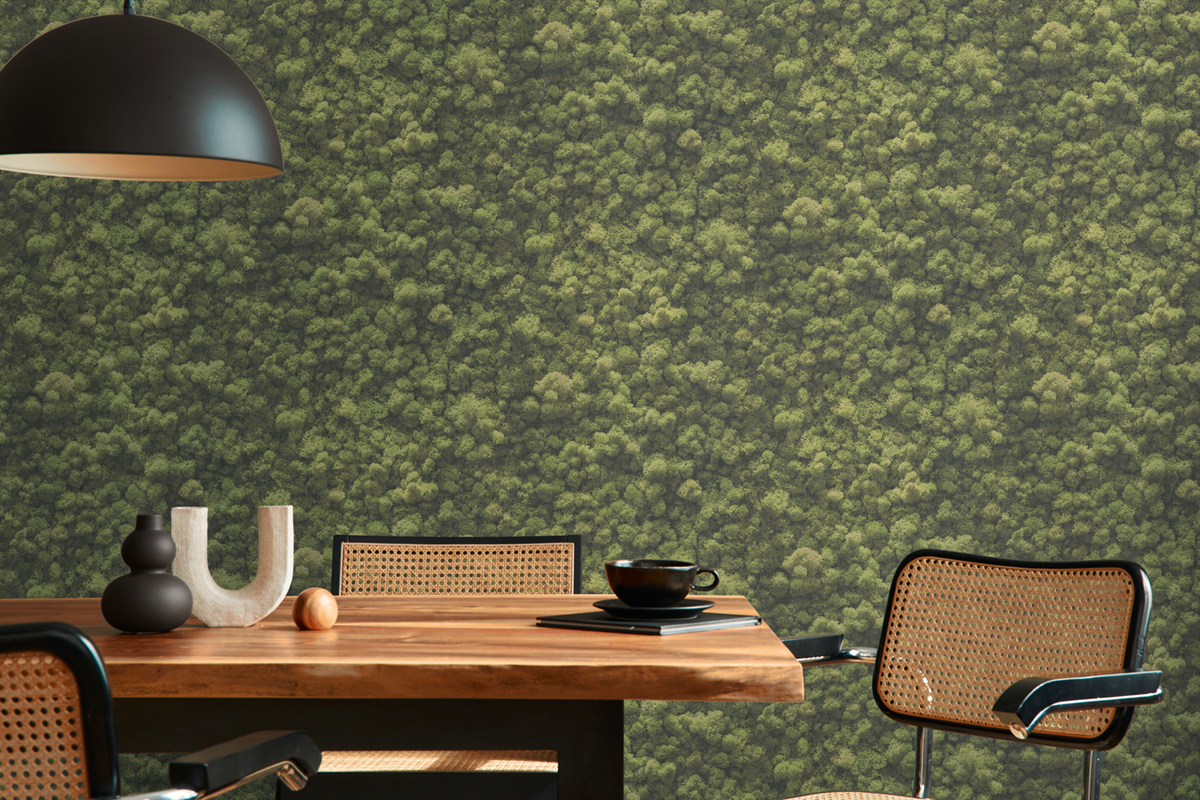 Papier peint Mousse Forêt vert - Pintwalls 2 d'A.S. Création AMB3 | Réf. AS-394051