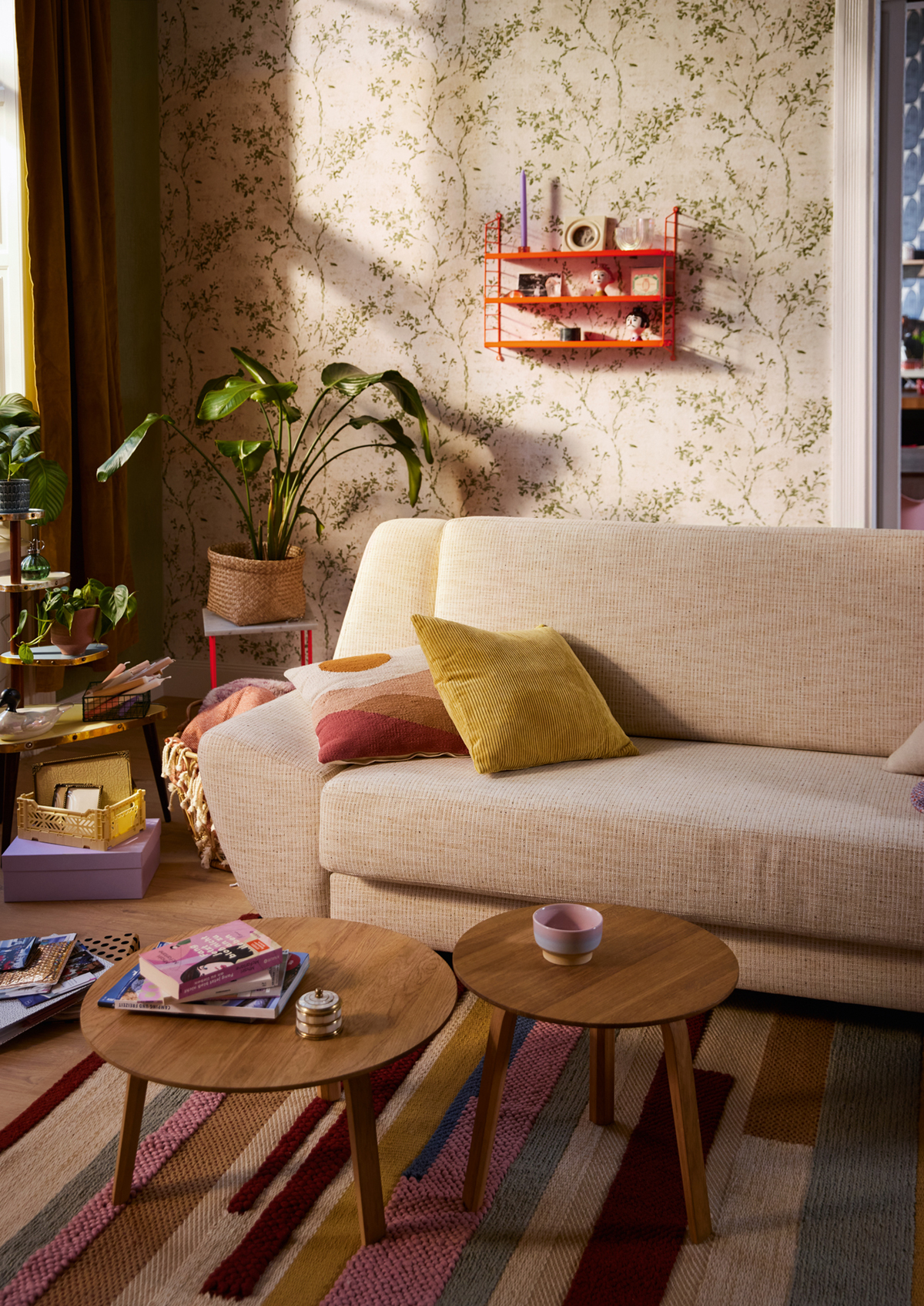 Papier peint Végétaux Abstrait Peinture vert grège - Stories of Life d'A.S. Création AMB2 | Réf. AS-396504