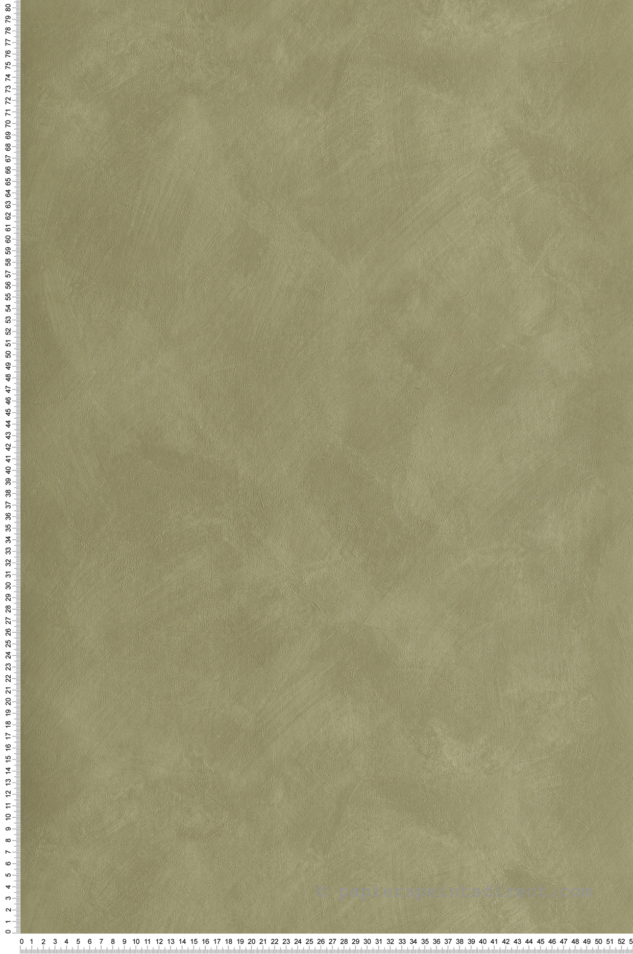 Papier peint Uni Enduit La Chaux vert olive - Origine de Casélio | Réf. OGN106087370