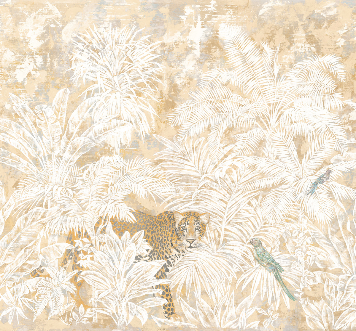 Papier peint panoramique Jungle Maze - Papier Peint Komar INK