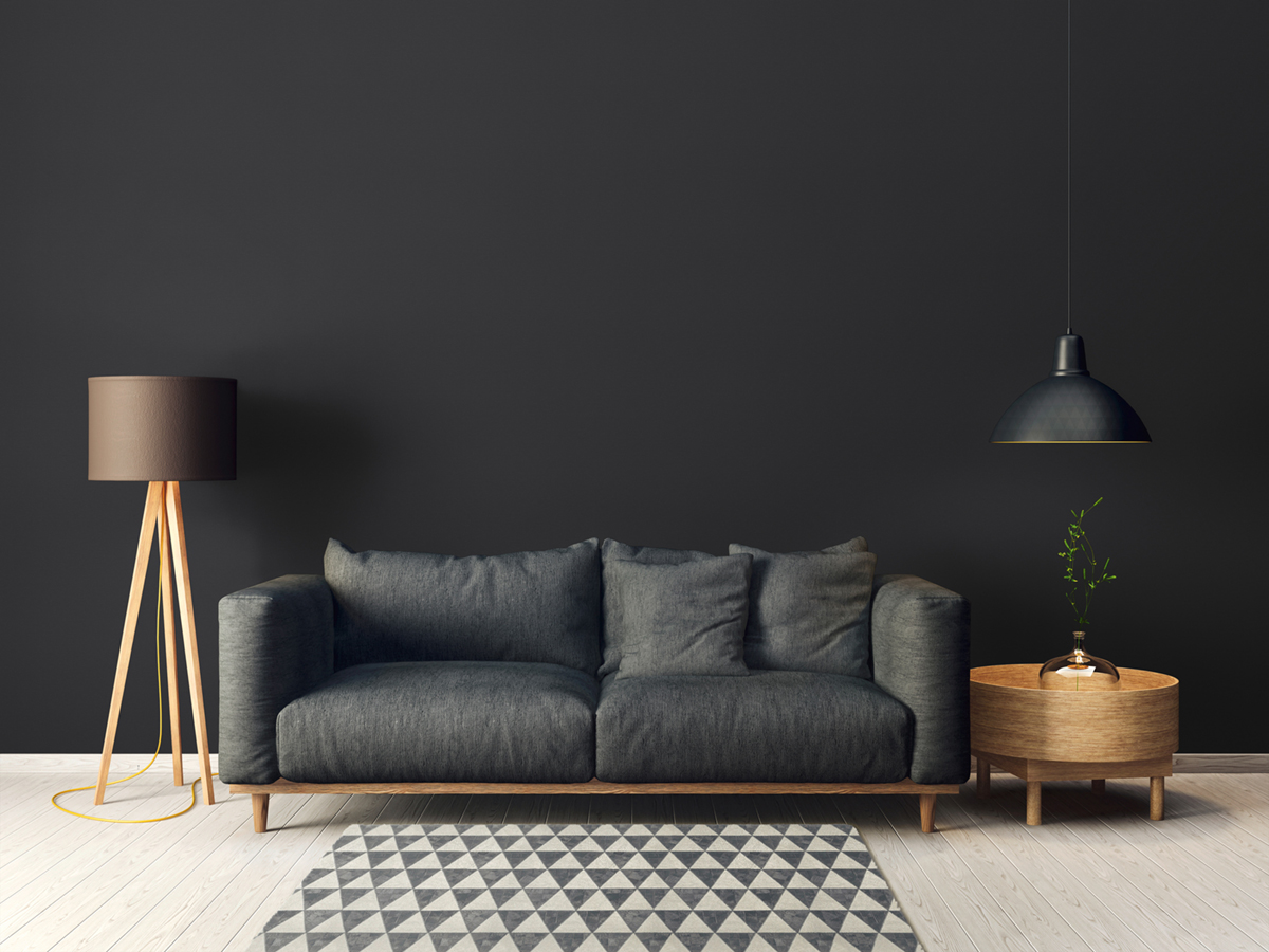 Papier peint Uni Tissé Life noir - French Affair d'A.S. Création AMB4 | Réf. AS-395726