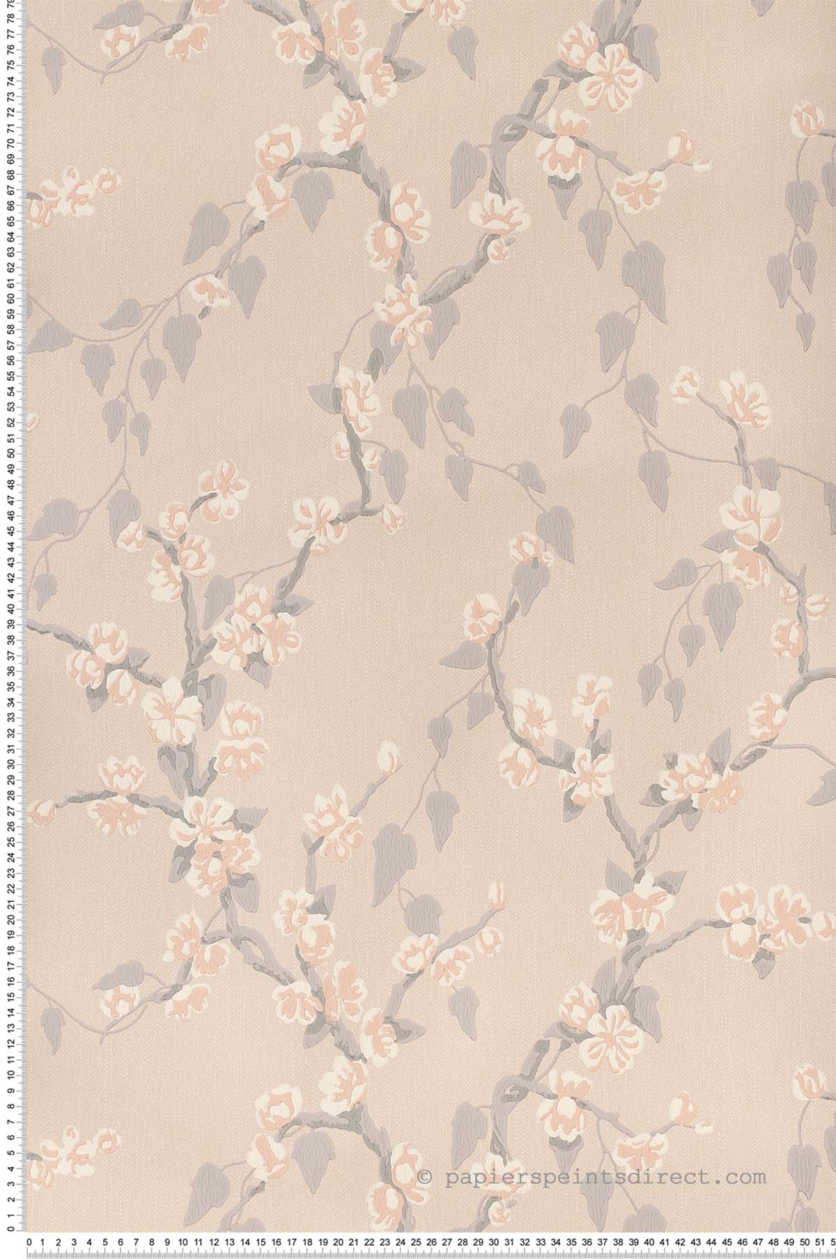 Sakura pétale - Papier peint Archive Trails de Little Greene