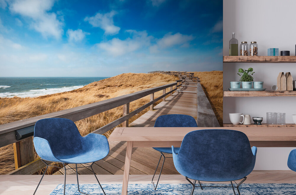 Papier peint panoramique Paysage Dune Océan - Wall Love d'A.S. Création | Réf. DD129572