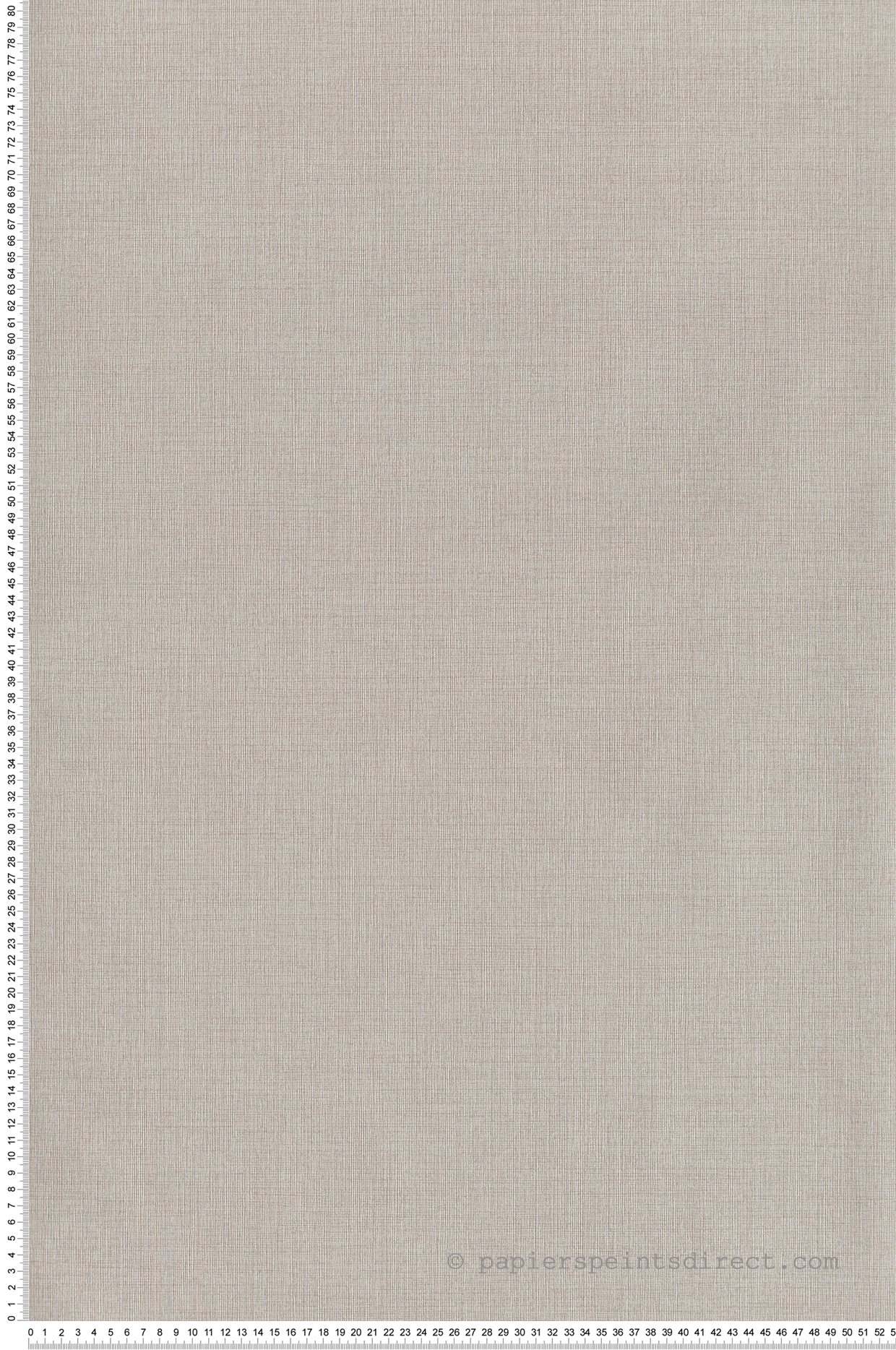 Papier peint Faux Uni Toile Lin taupe clair - Rêverie de Montecolino | Réf. MC-IC1016