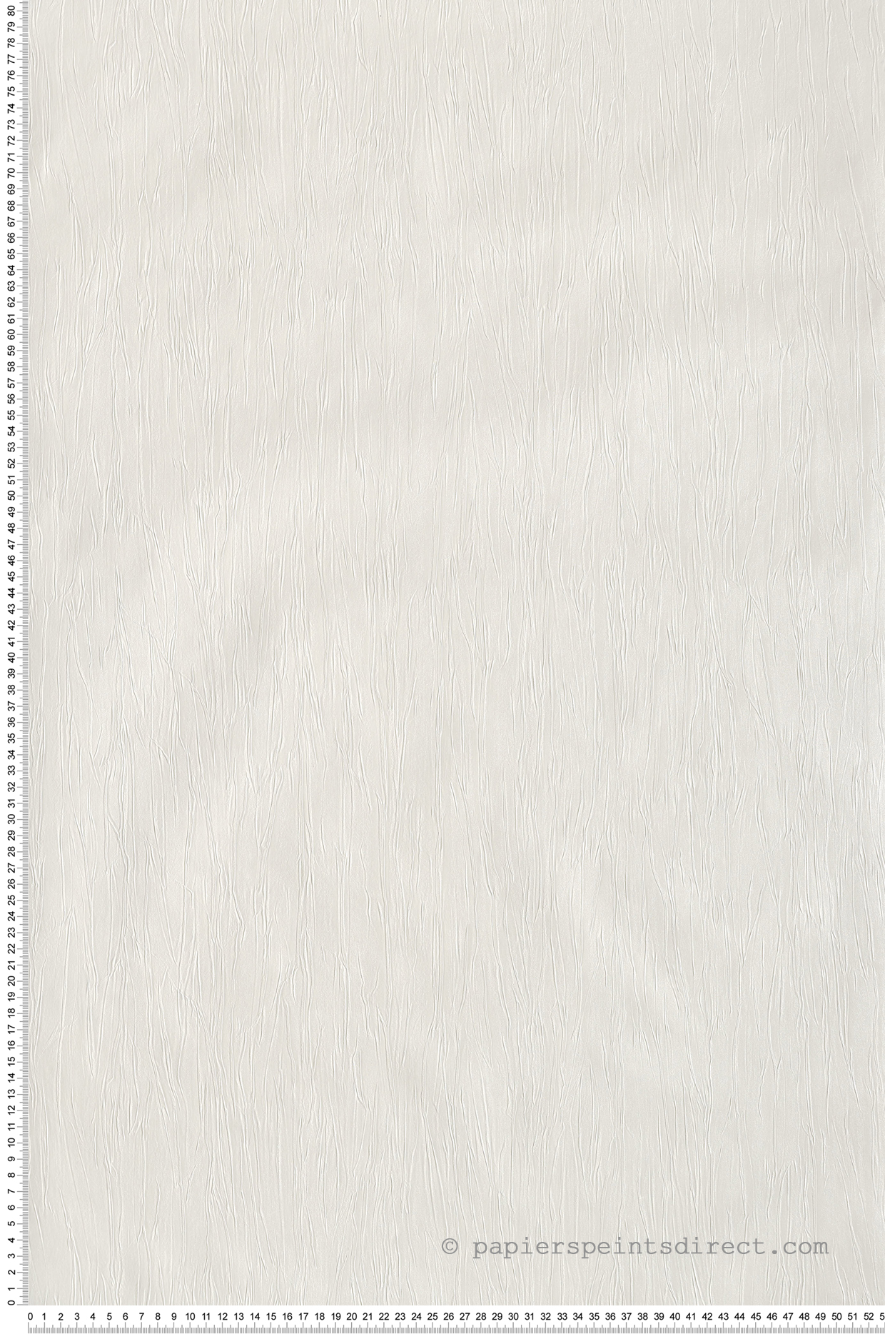 Papier peint Vinyle Textile Froissé blanc - Les Essentiels de Lutèce | Réf. LTC-11162400