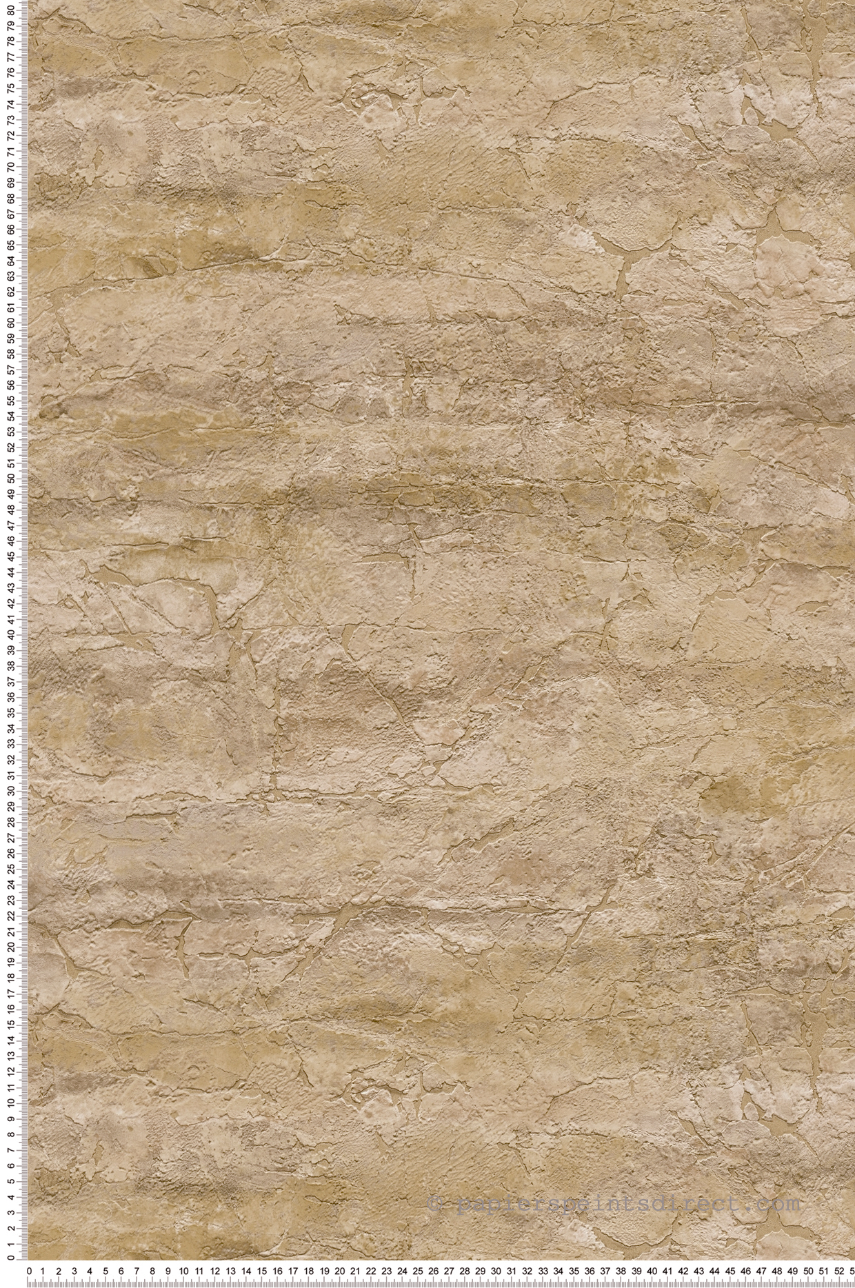 Papier peint Pierre Brute Minéral ocre - Vibes & Styles d'A.S. Création | Réf. AS-791994