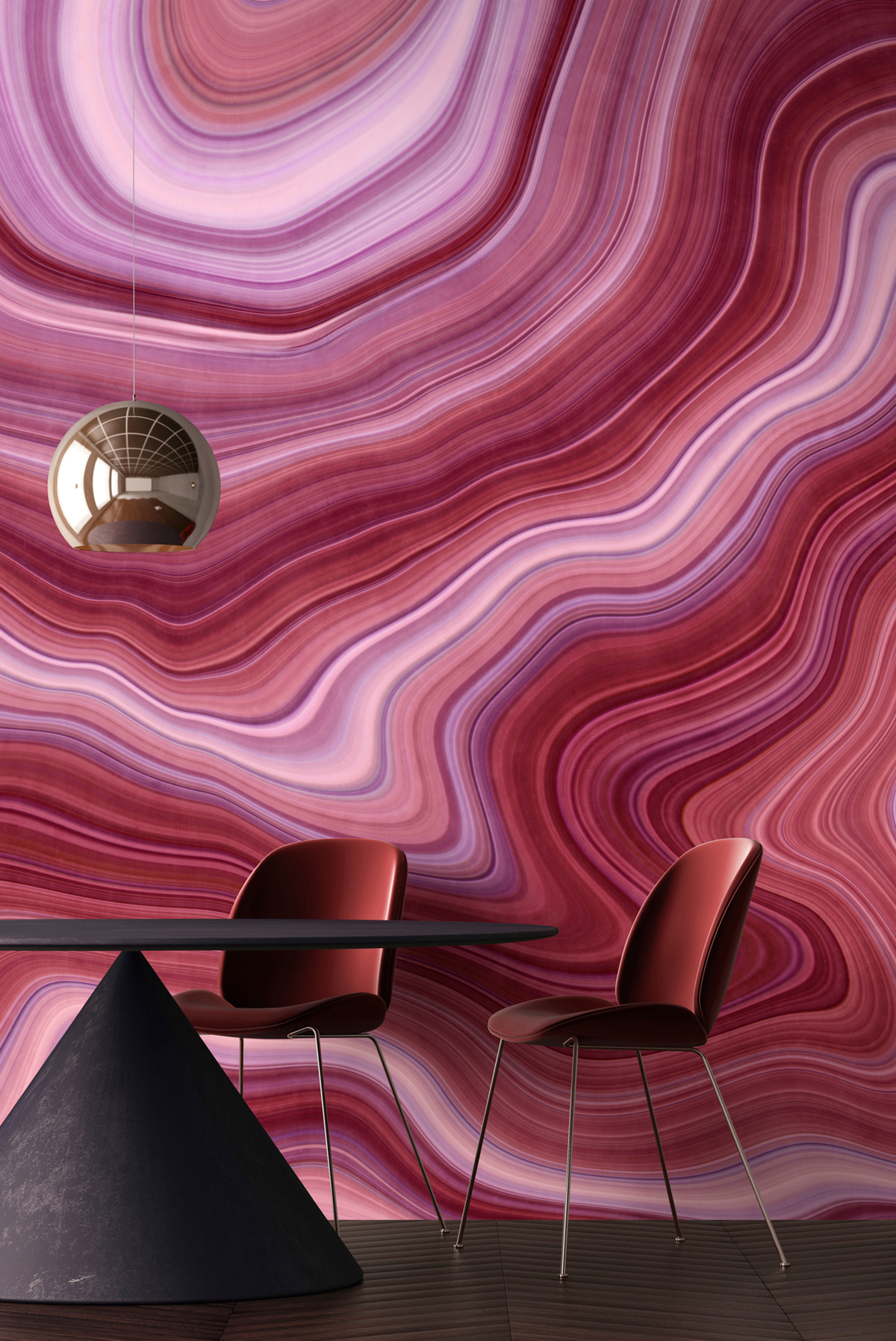 Papier peint panoramique Design Gemstone 1 - Référence DD111136 - Intissé 200g/m2 - Standard 400 x 270