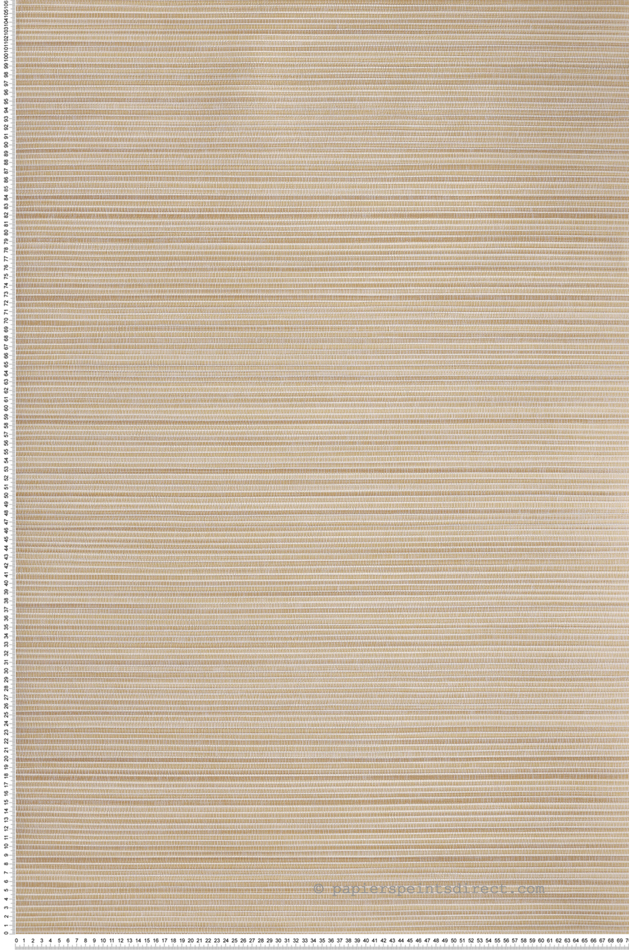 Papier peint Tissage Pandan beige orangé - Végétal de Casamance | Réf. CAS-75360202