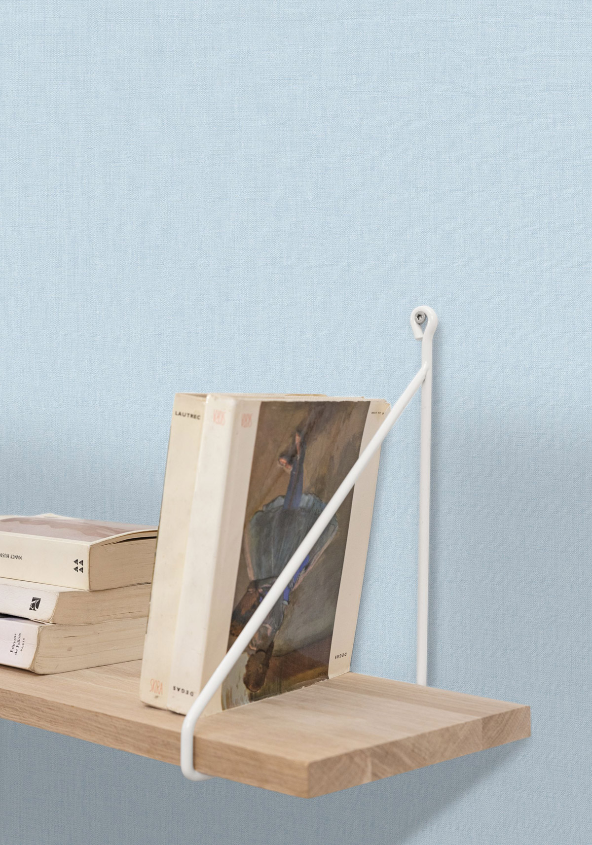 Papier peint Faux Uni Tissage bleu clair - Line Up de Casélio | Réf. LNP103226298