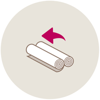 Logo Reprise de rouleaux en trop