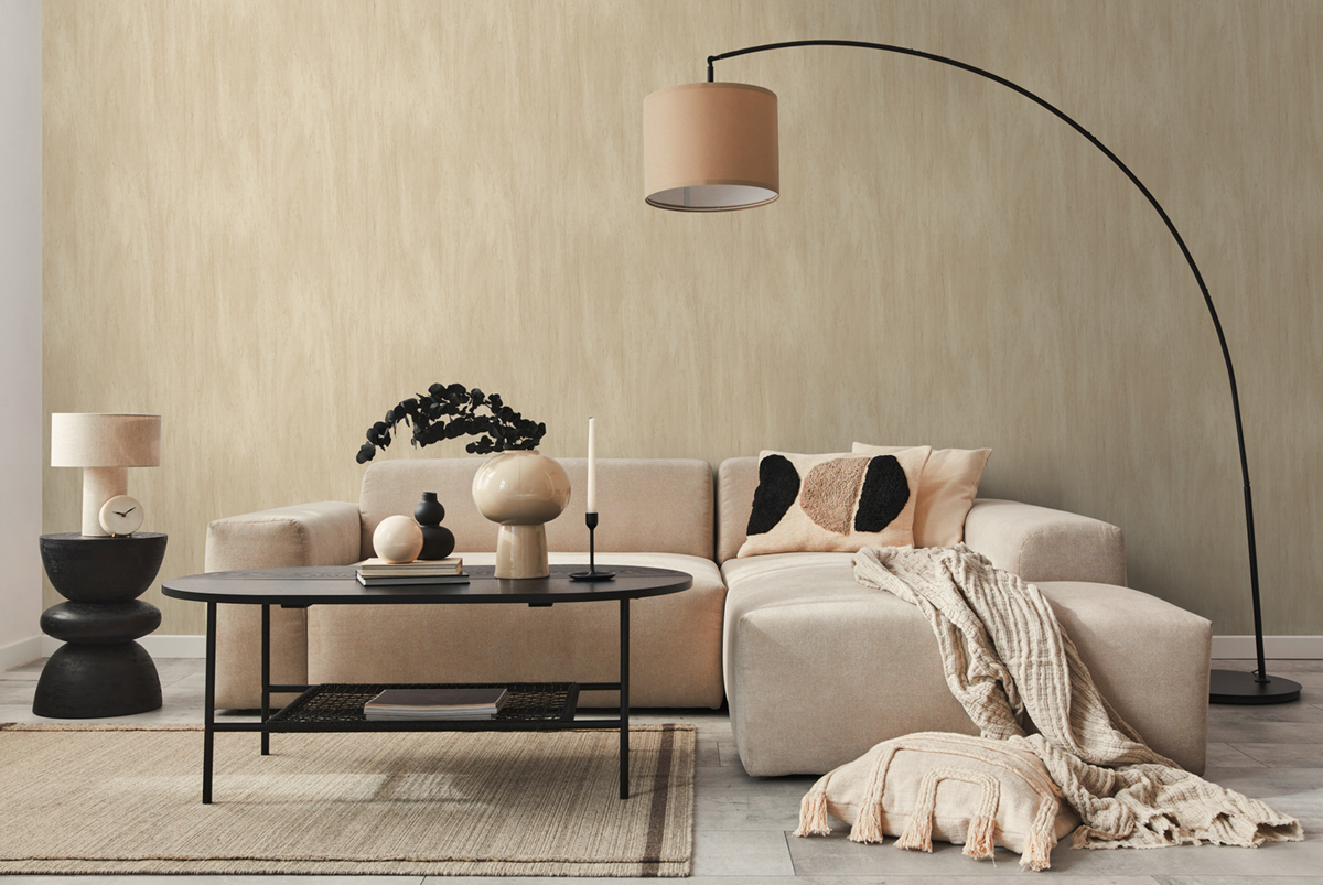 Papier peint Bois Veinage beige clair - French Affair d'A.S. Création | Réf. AS-398011