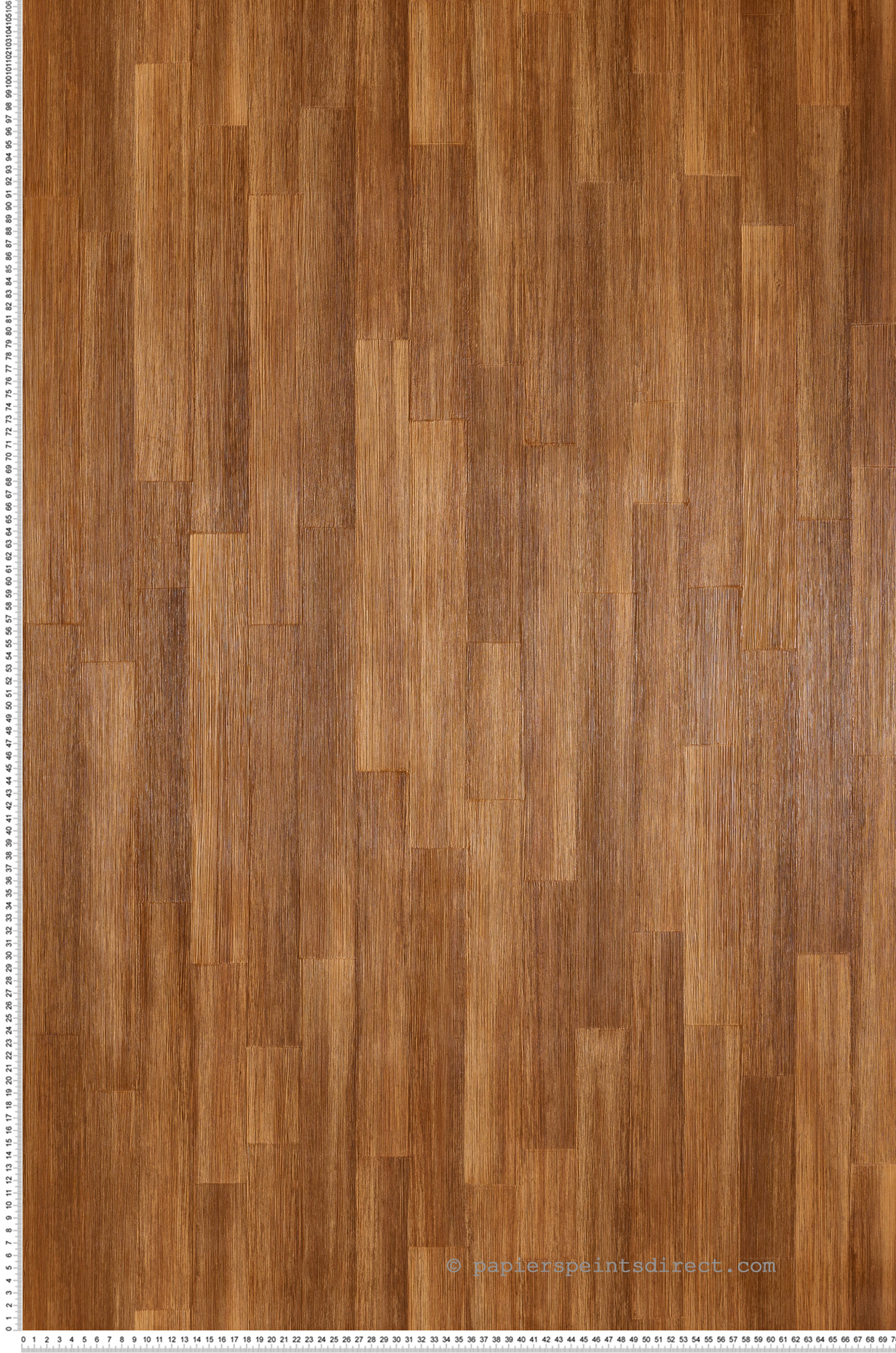 Papier peint Planche de Bois Sapelli ambre - Végétal de Casamance | Réf. CAS-74865716