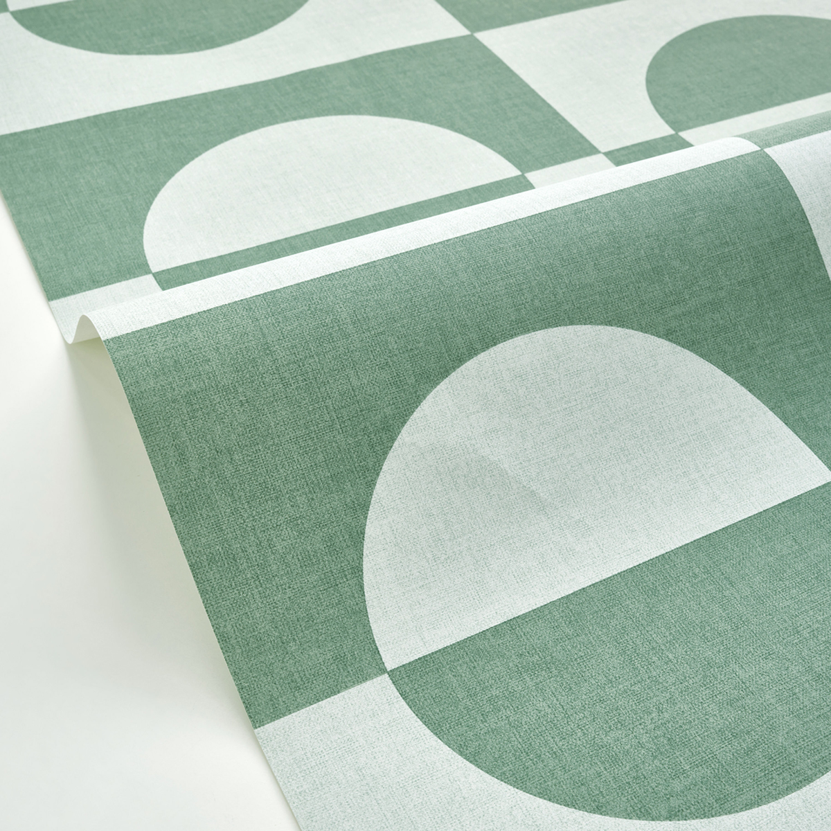 Papier peint Géométrique Vintage Etendu vert - XXL de Casélio AMB3 | Réf. XXL104577007