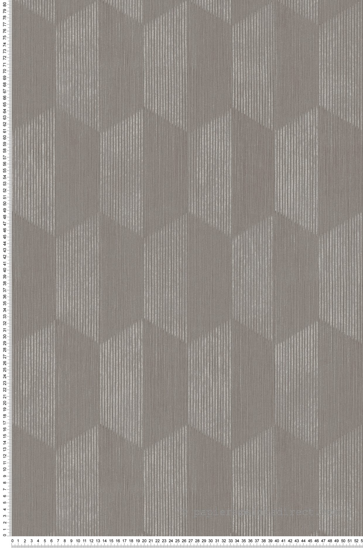 Papier peint Hexagone gris foncé - Geo Effect d'A.S. Création | Réf. SP15794