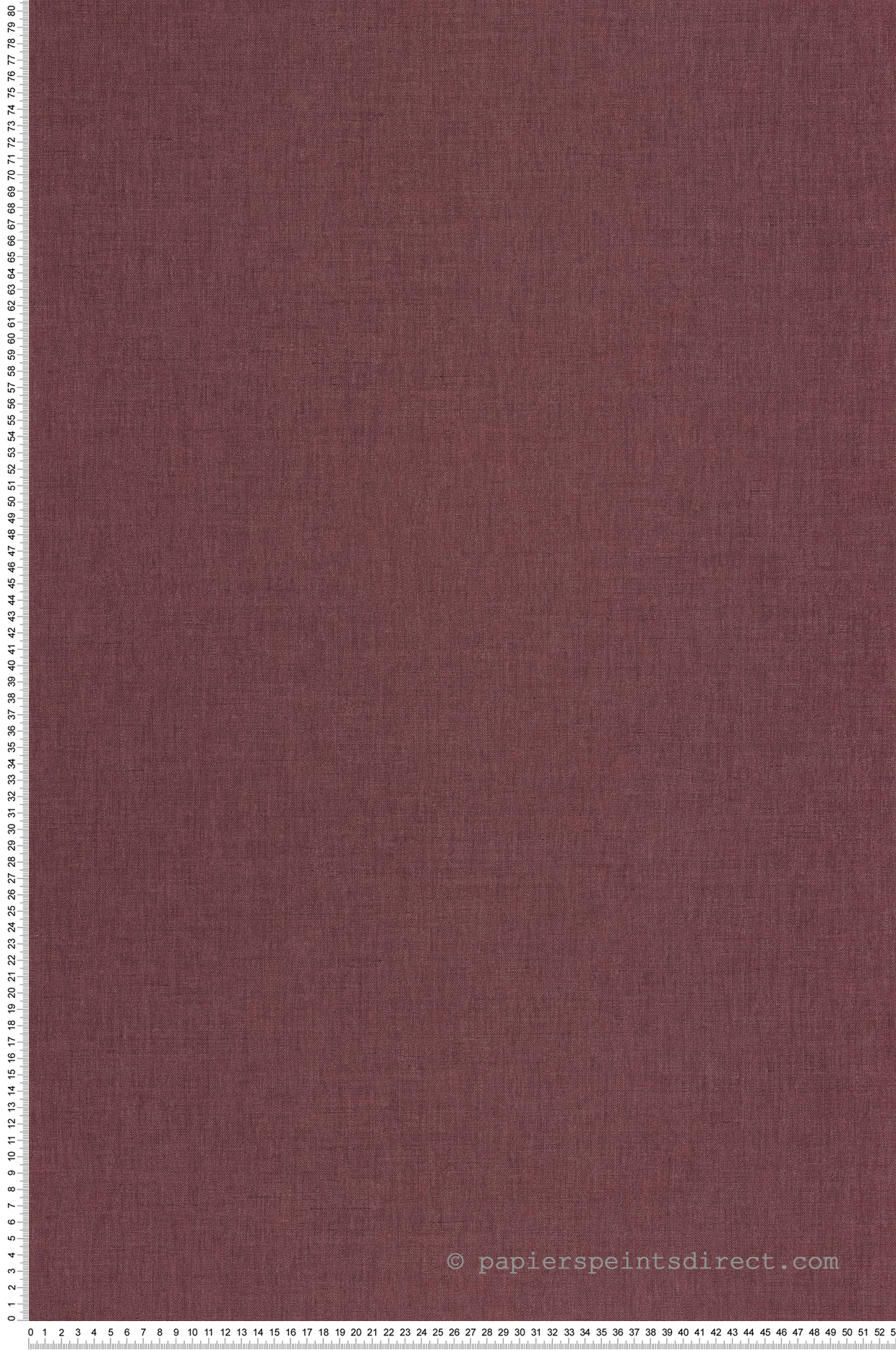 Papier peint Uni Lin bordeaux - Balade de Casélio | Réf. BLD100608000