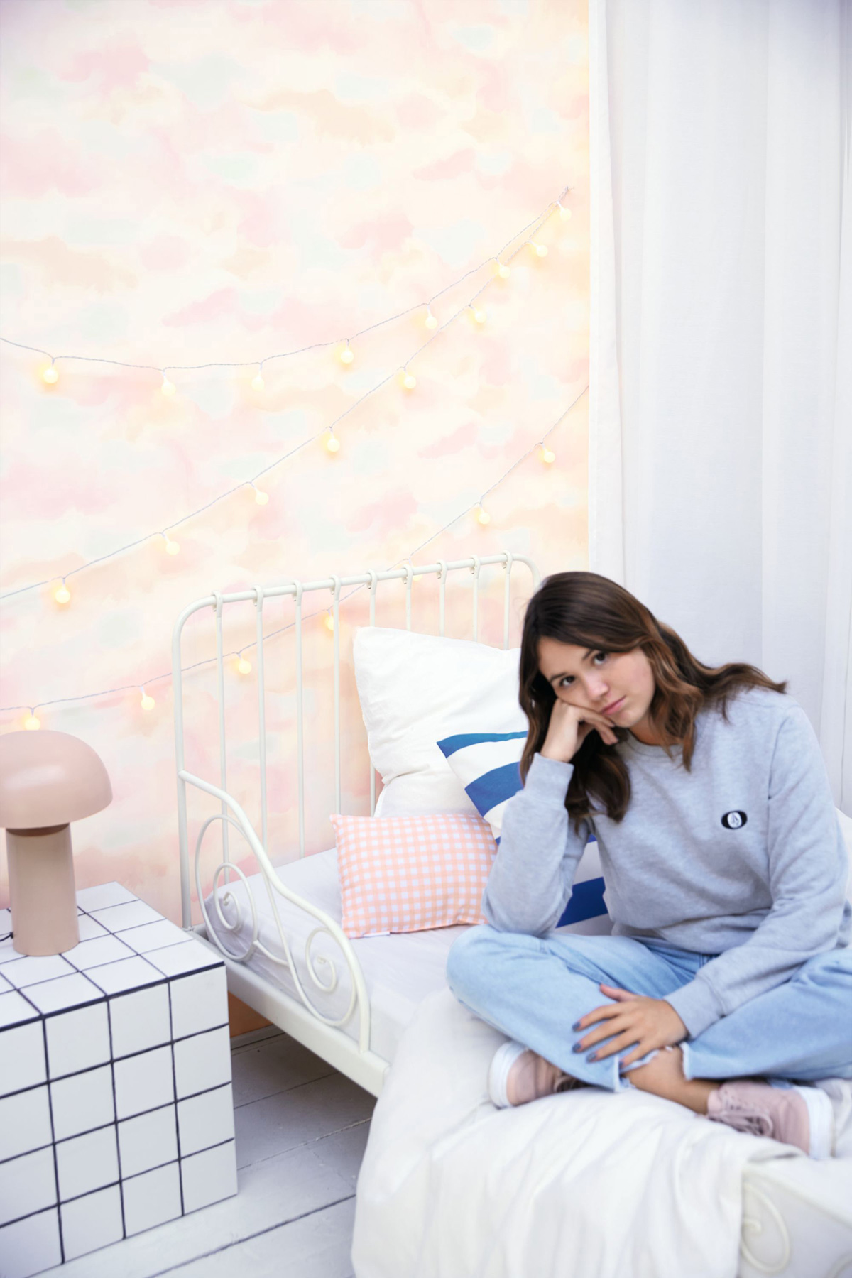 Papier peint Ciel Find Your Paradise rose - Young & Free de Casélio AMB2 | Réf. YNF103364000