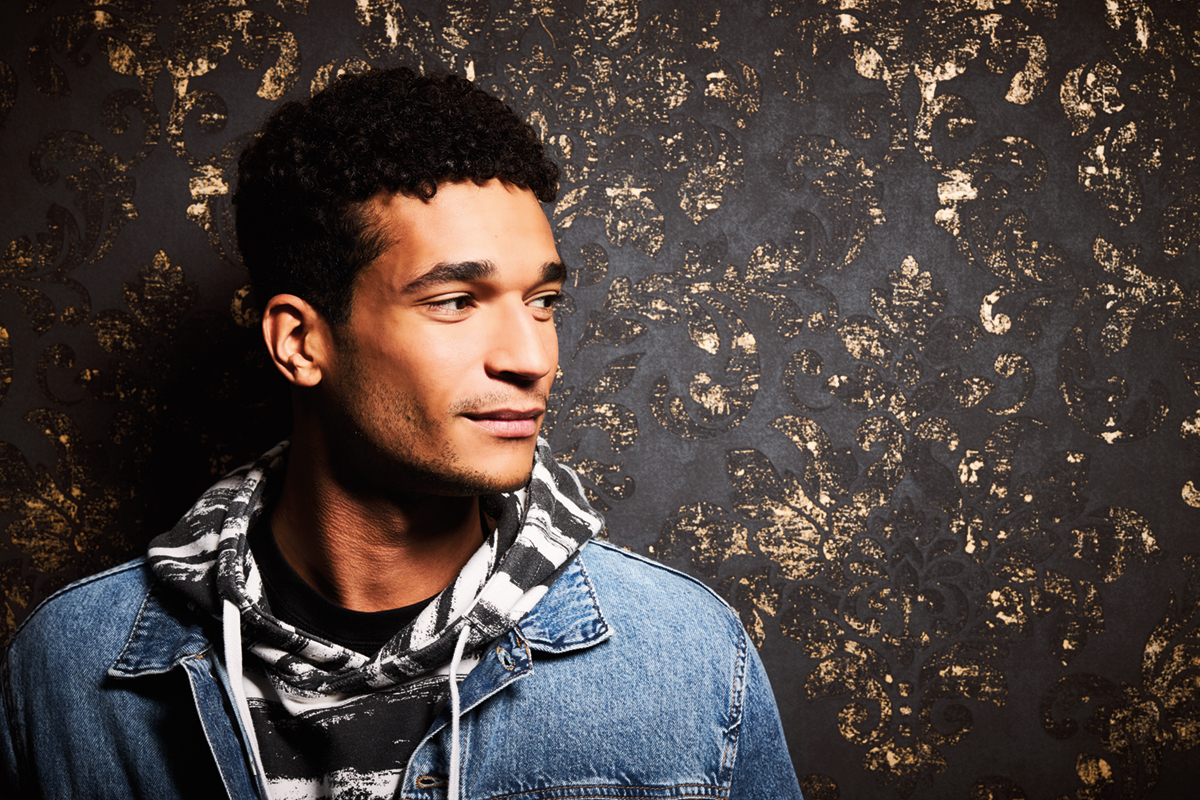 Papier Peint Baroque Fleur de Lys noir doré - New Studio 2.0 Ed. II de AS Création AMB | Réf. SP15350