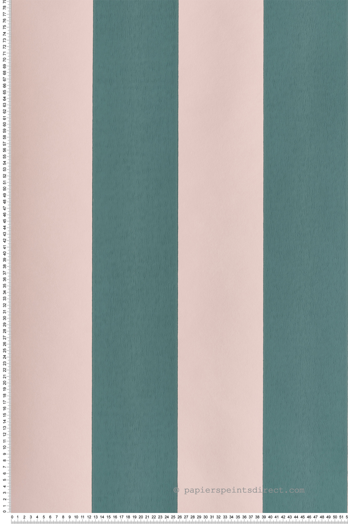 Papier peint Rayure Broad Stripe Pleat - Storybook Papers de Little Greene | Réf. 0231BSPLEAT