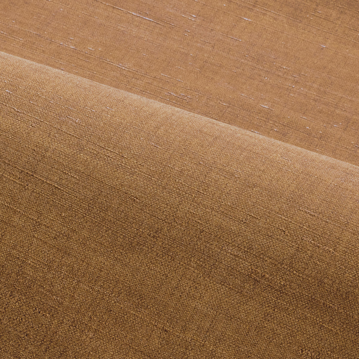 Papier peint Uni Tissage Sora ambre - Légendes de Casamance | Réf. CAS-70172956