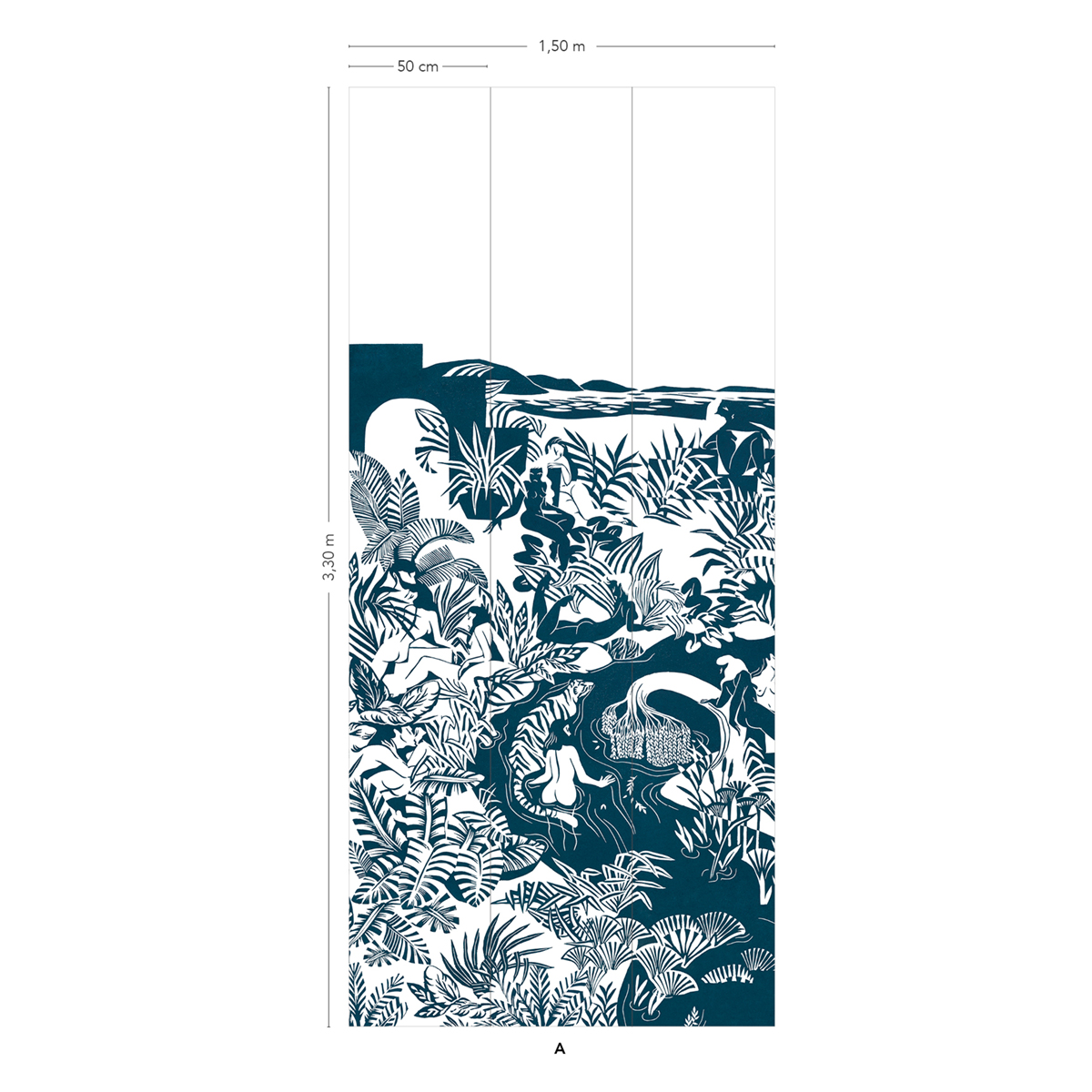 Papier peint panoramique Eternelles Original A 1/2/3 - Isidore Leroy