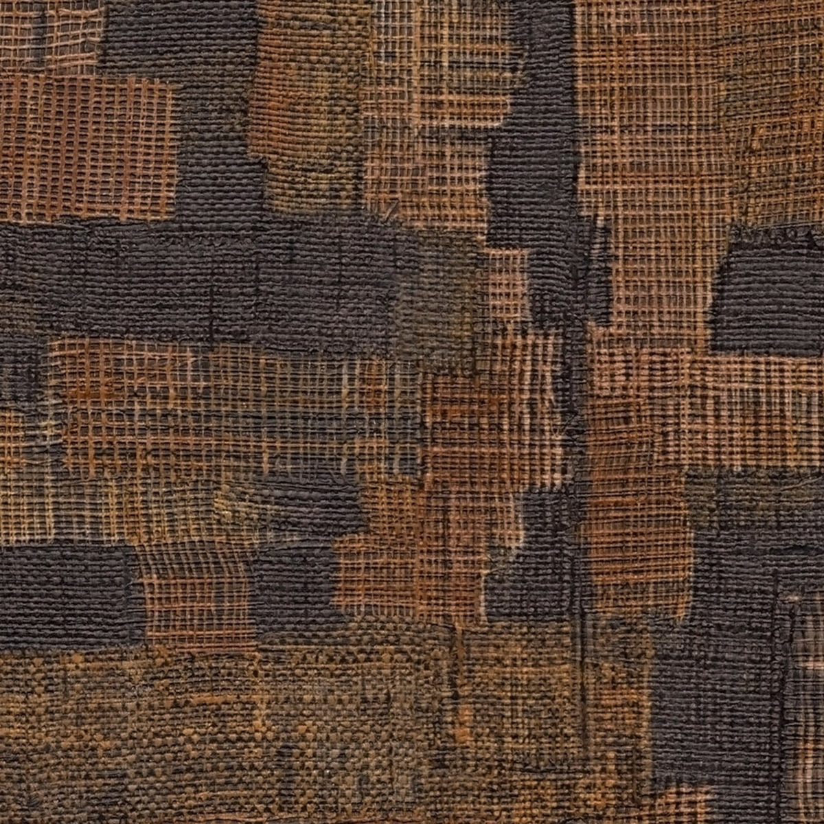 Papier peint Géométrie Ethnique marron chocolat - Metropolitan Stories 4 Hot Spots d'A.S. Création AMB5| Réf. AS-782046