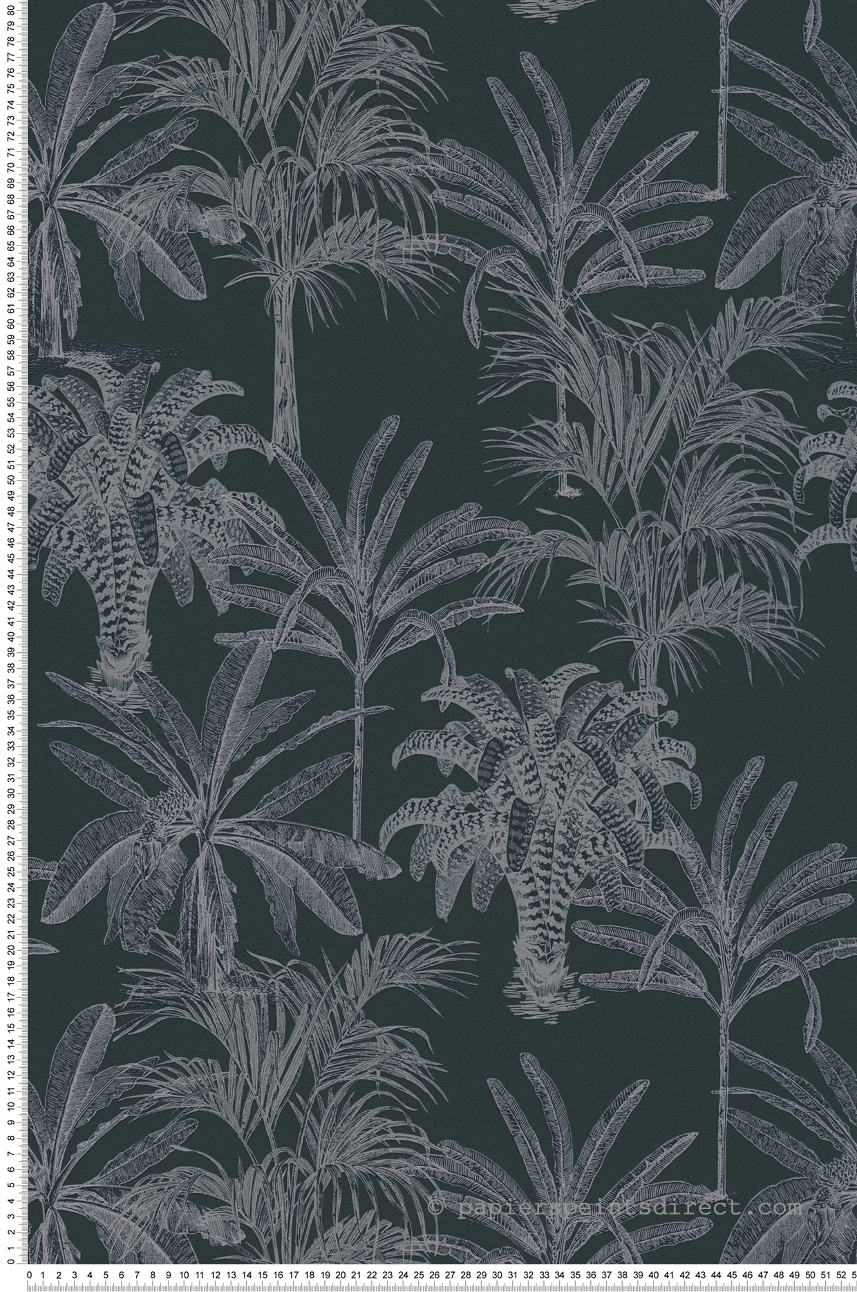 Papier peint Palmier Jungle noir - Change is good de Michalsky | Réf. MC-37983-2