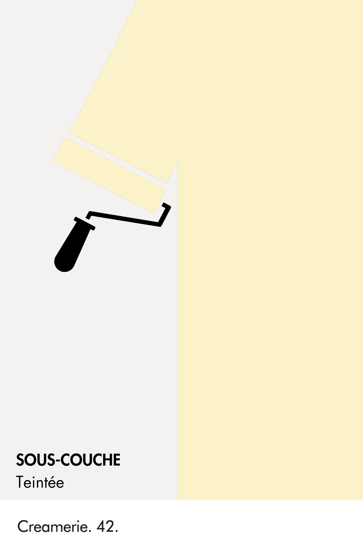 sous couche little greene 42 creamerie image