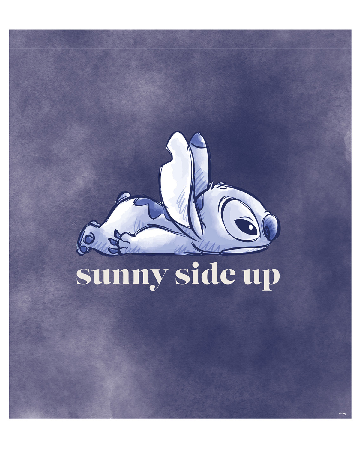 Affiche enfant Stitch Sunny Side Up - Affiche enfant décorative Komar Disney