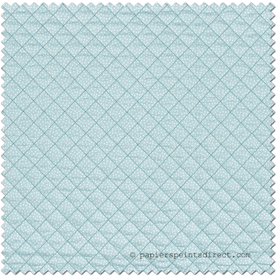 Tissu Pois Tout Doux bleu - Rose et Nino de Camengo | Réf. CAM-45360329