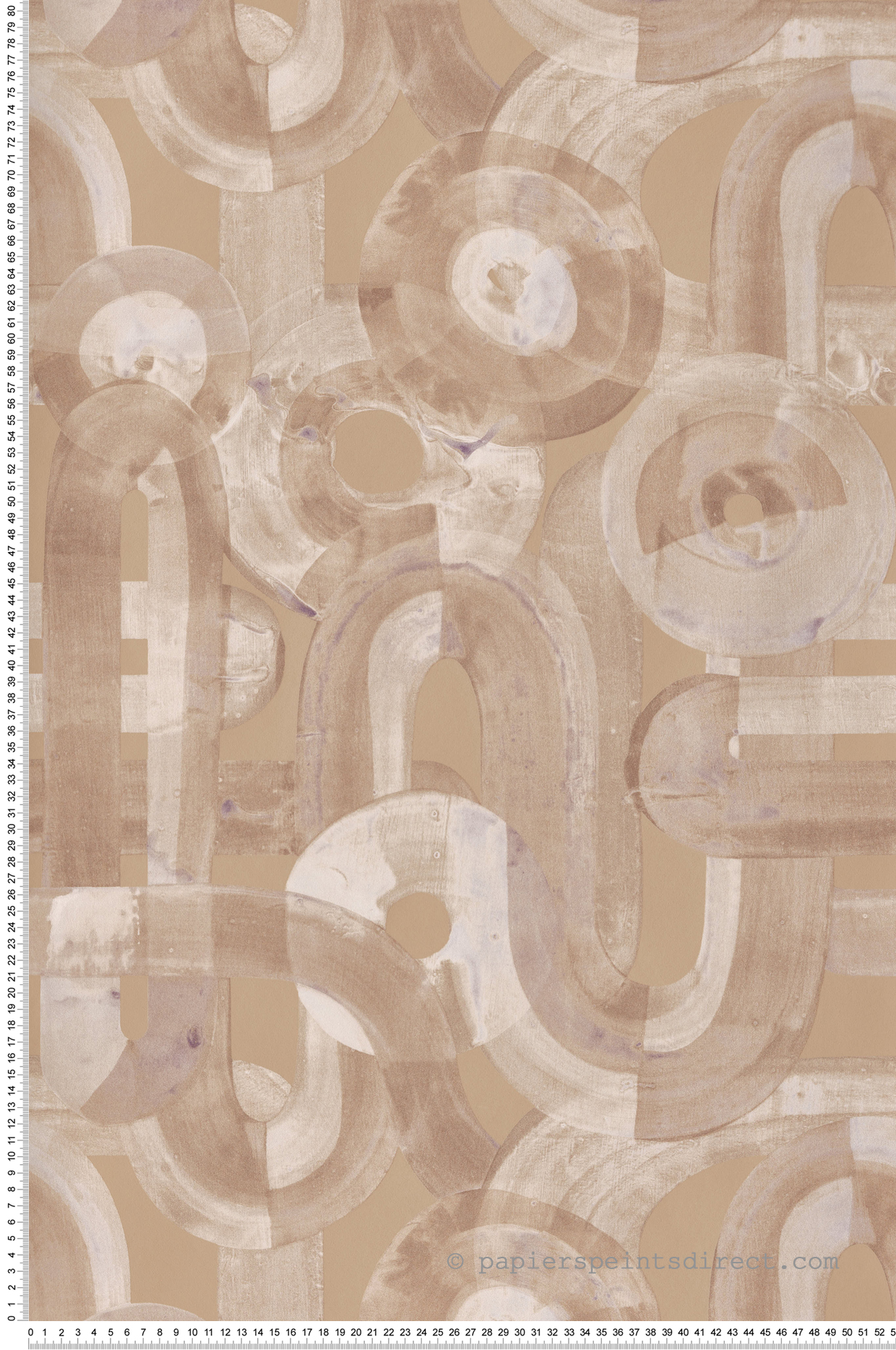 Papier peint Contemporain Abstrait nude - Pearl de Montecolino | Réf. MC-65327