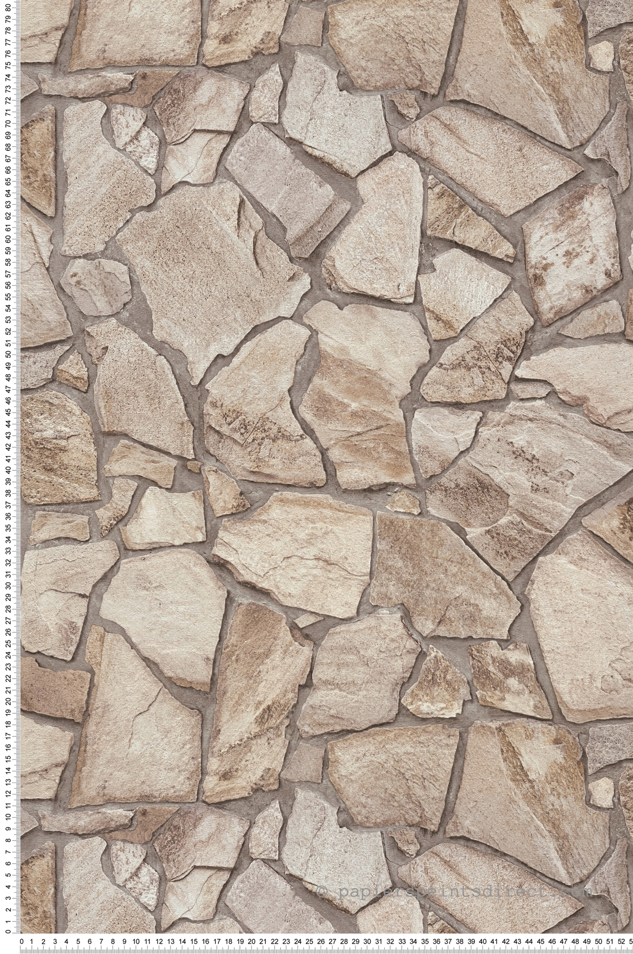 Papier peint Pierre Parement taupe - Elements 2 d'A.S. Création | Réf. AS-389343