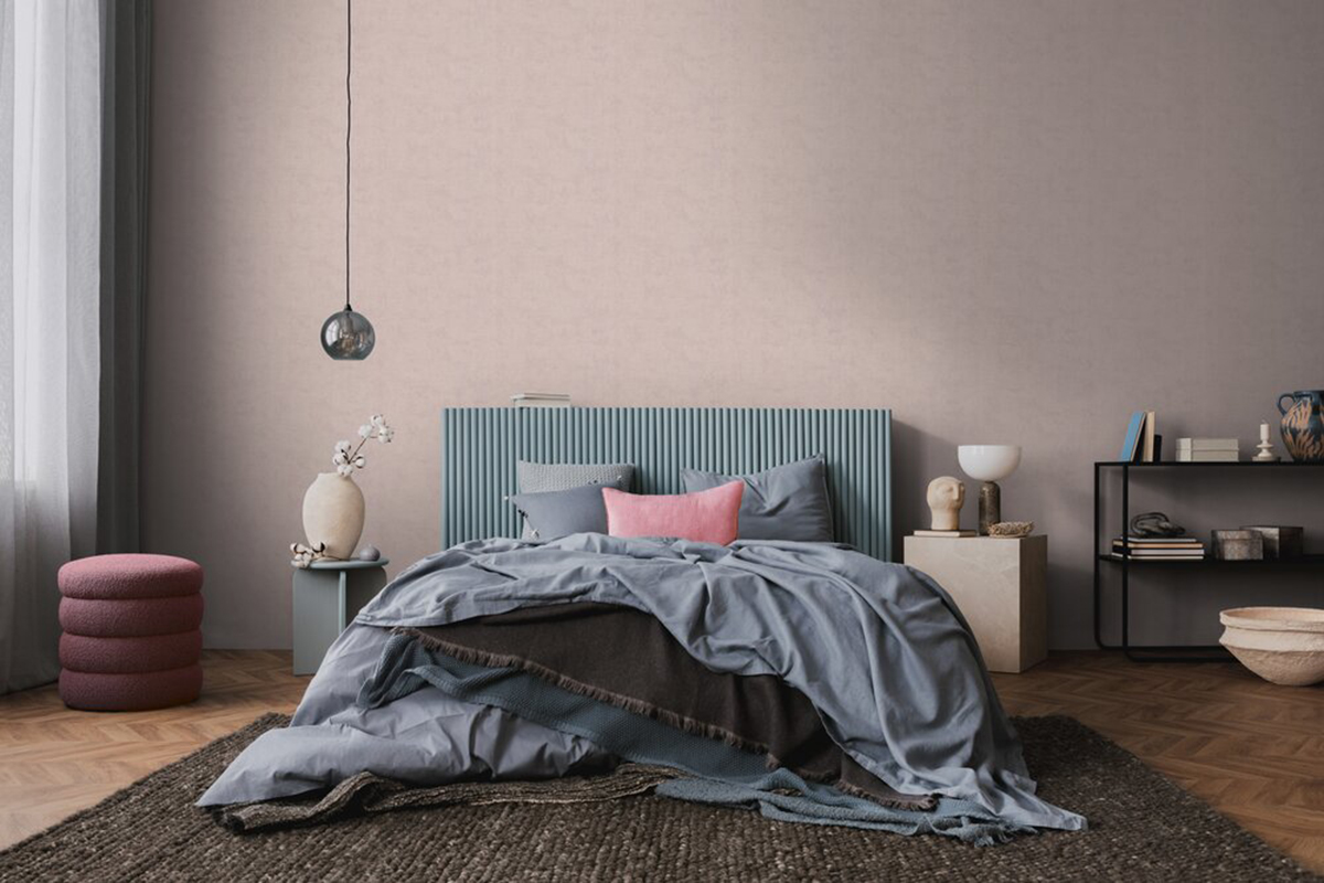 Papier peint Uni Feeling gris tourterelle - Pintwalls 3 d'A.S. Création AMB2 | Réf. AS-791527