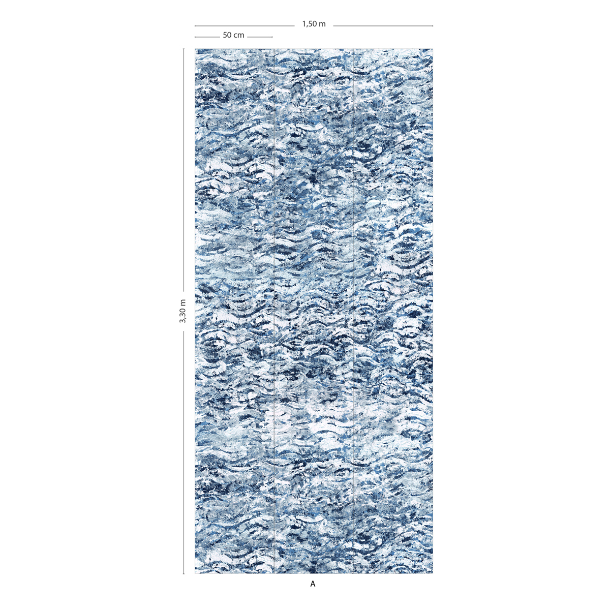 Papier peint panoramique Aqua Atlantique A 1/2/3 - Isidore Leroy