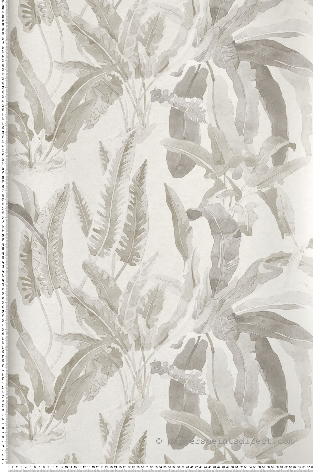 Papier peint Jungle Benmore gris - Ashdown de Nina Campbell | Réf. OSB-NCW4393-05