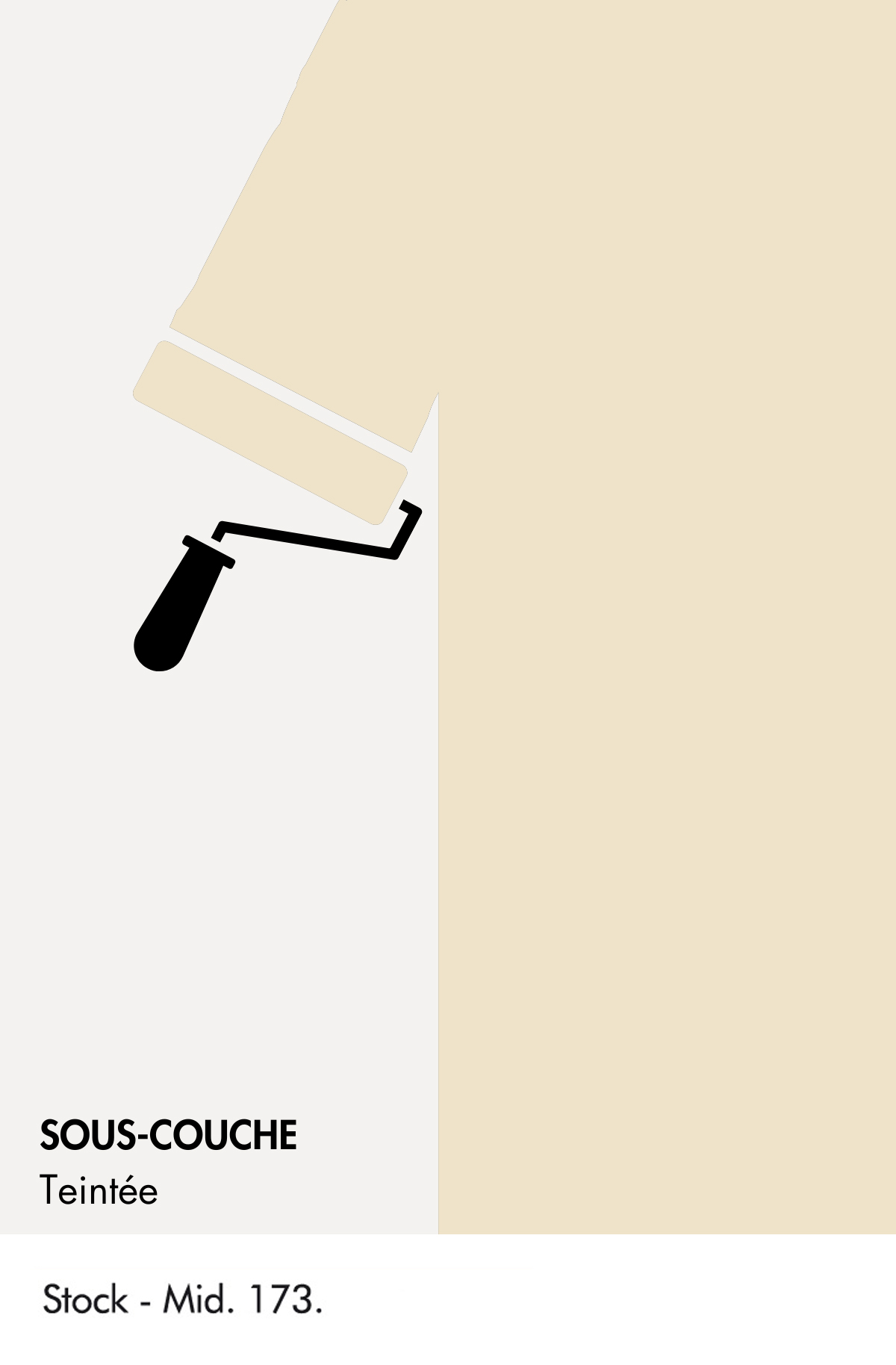 Sous-couche teintée Stock Mid n°173 Wall Primer Sealer 10 litres