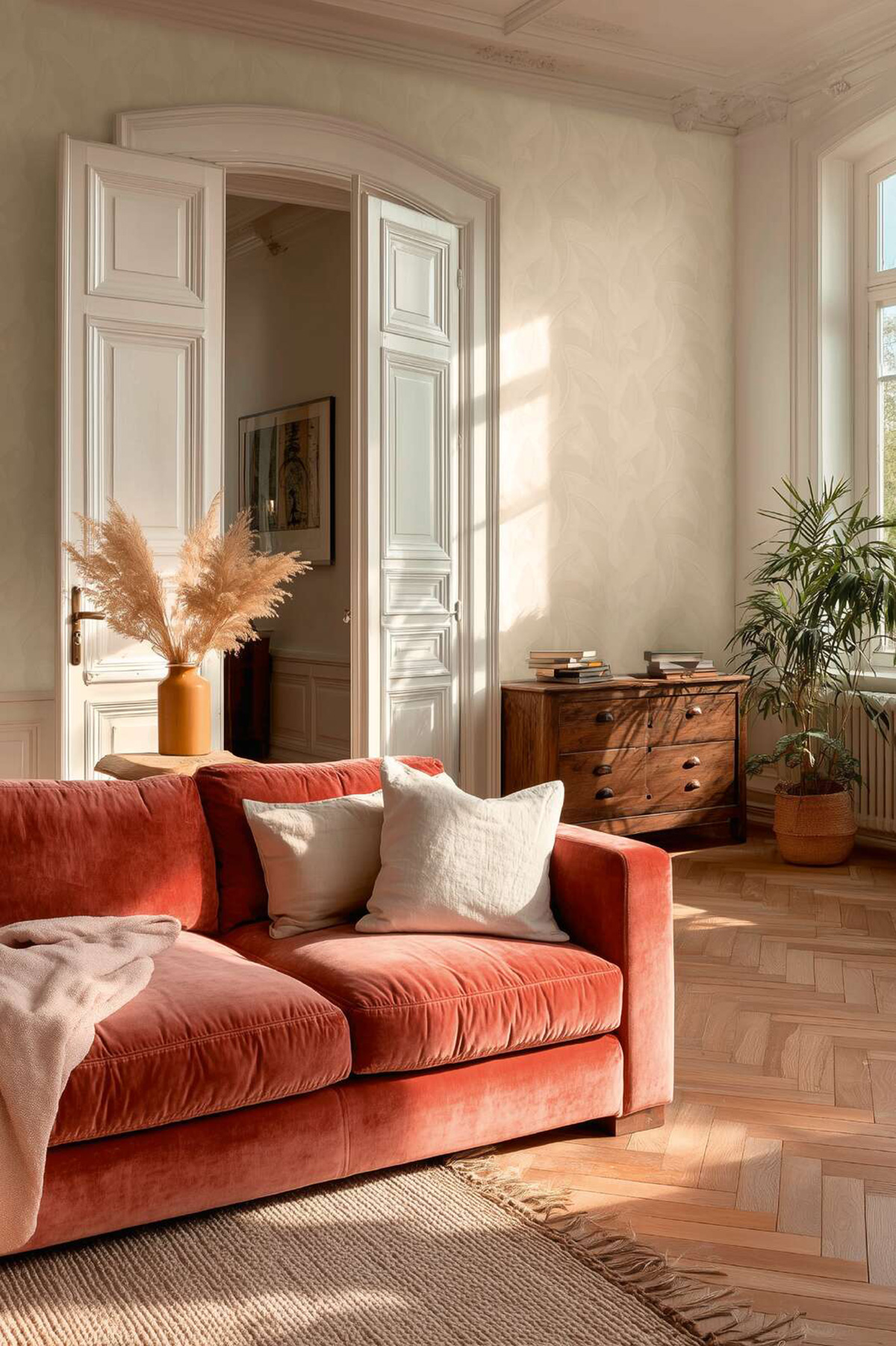 Papier peint Feuillage Graphique blanc - Vibes & Styles d'A.S. Création | Réf. AS-790396