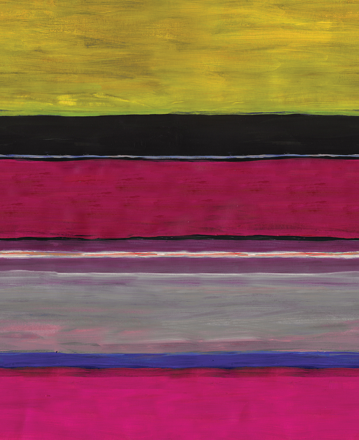 Papier peint panoramique Bande Abstraite Terava rose - A et B H260 - Wall Designs IV de Masureel | Réf. MAS-DG4TER104X-260