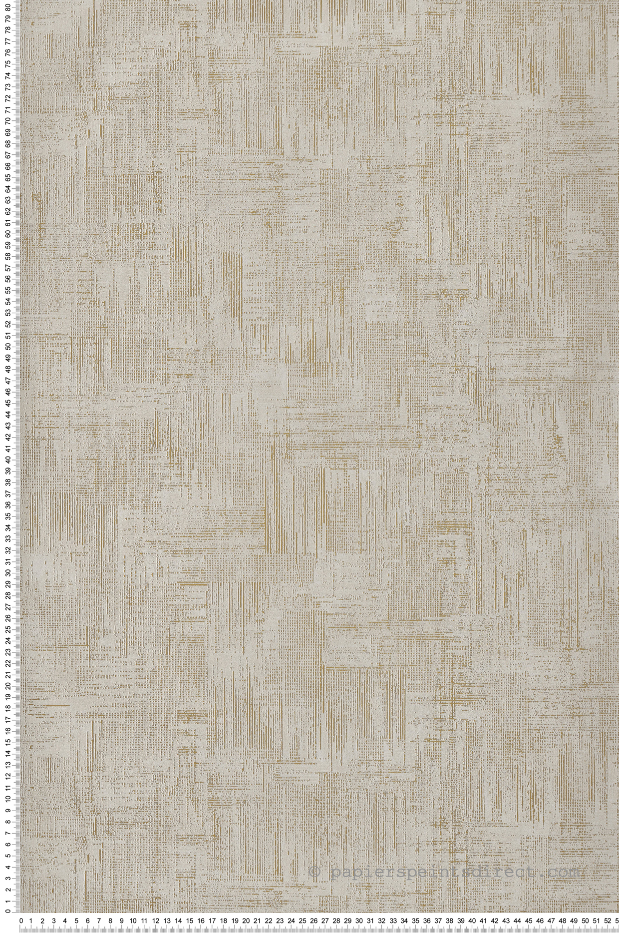 Papier peint Faux Uni Geo beige doré - Les Essentiels de Lutèce | Réf. LTC-678050