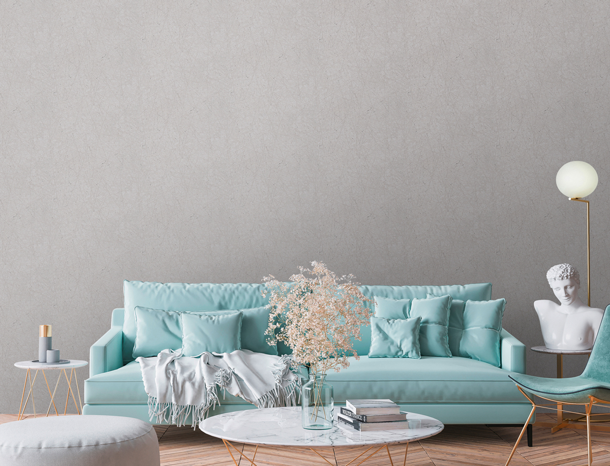 Papier peint Lignes Maha Métal gris argenté - Metropolitan Stories 3 d'A.S. Création | Réf. AS-391772