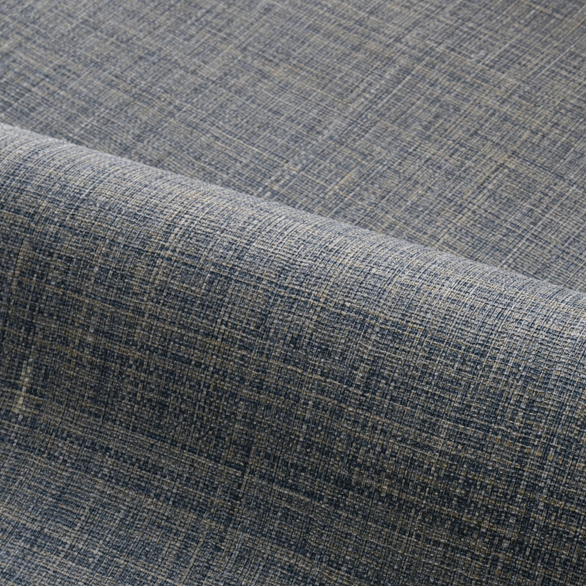 Papier peint Uni Tissé Sierra bleu marine - Palmadora de Casamance AMBV | Réf. CAS-76703670