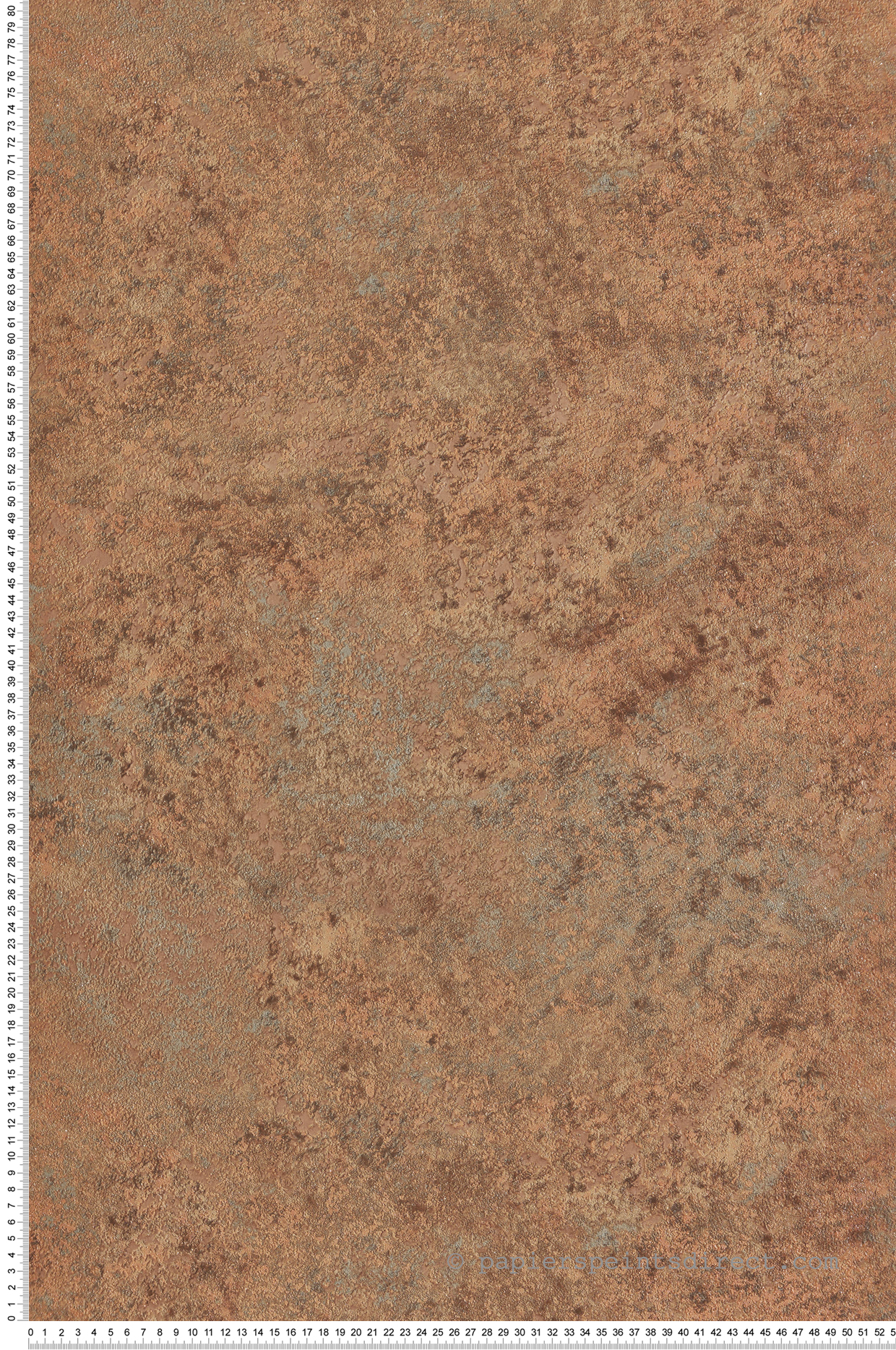 Papier Peint Pierre Paillettes terracotta doré - Venezia d'Ugépa | Réf. UGP-M66705