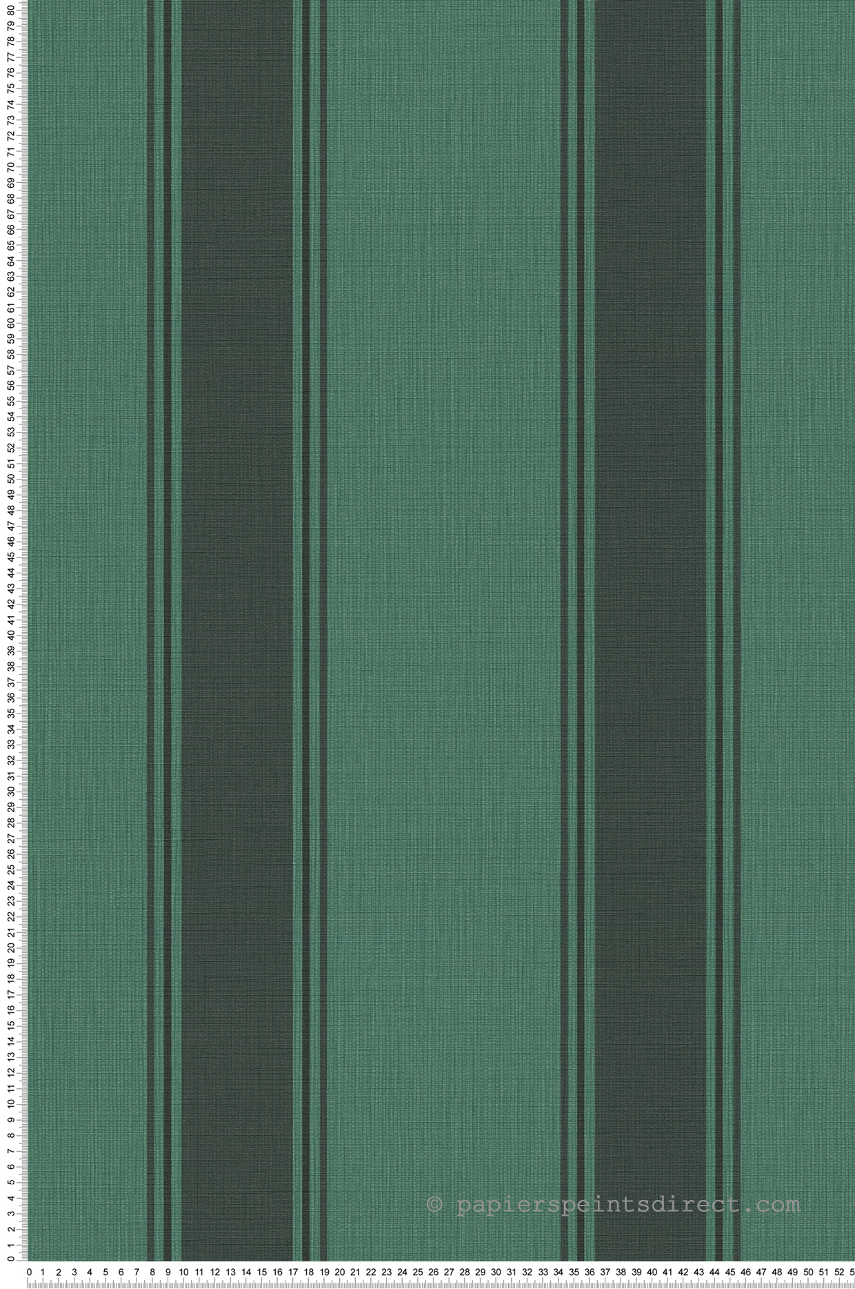 Papier peint Rayures Rétro vert sapin - Metropolis Michalsky 6 de Livingwalls | Réf. AS-399834