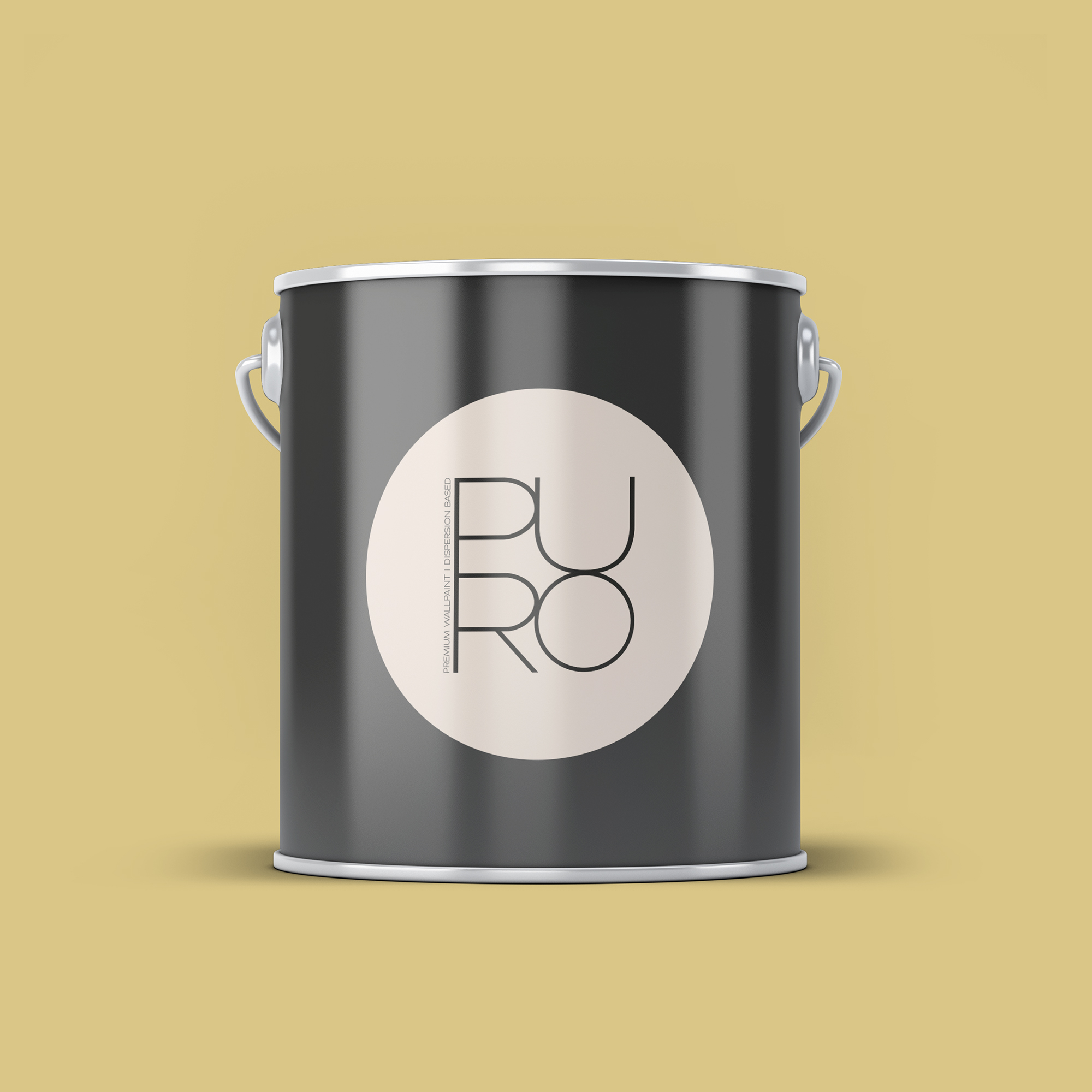 Image d'un pot de 2,5 litres de peinture Puro vert gentle lime  - c6002