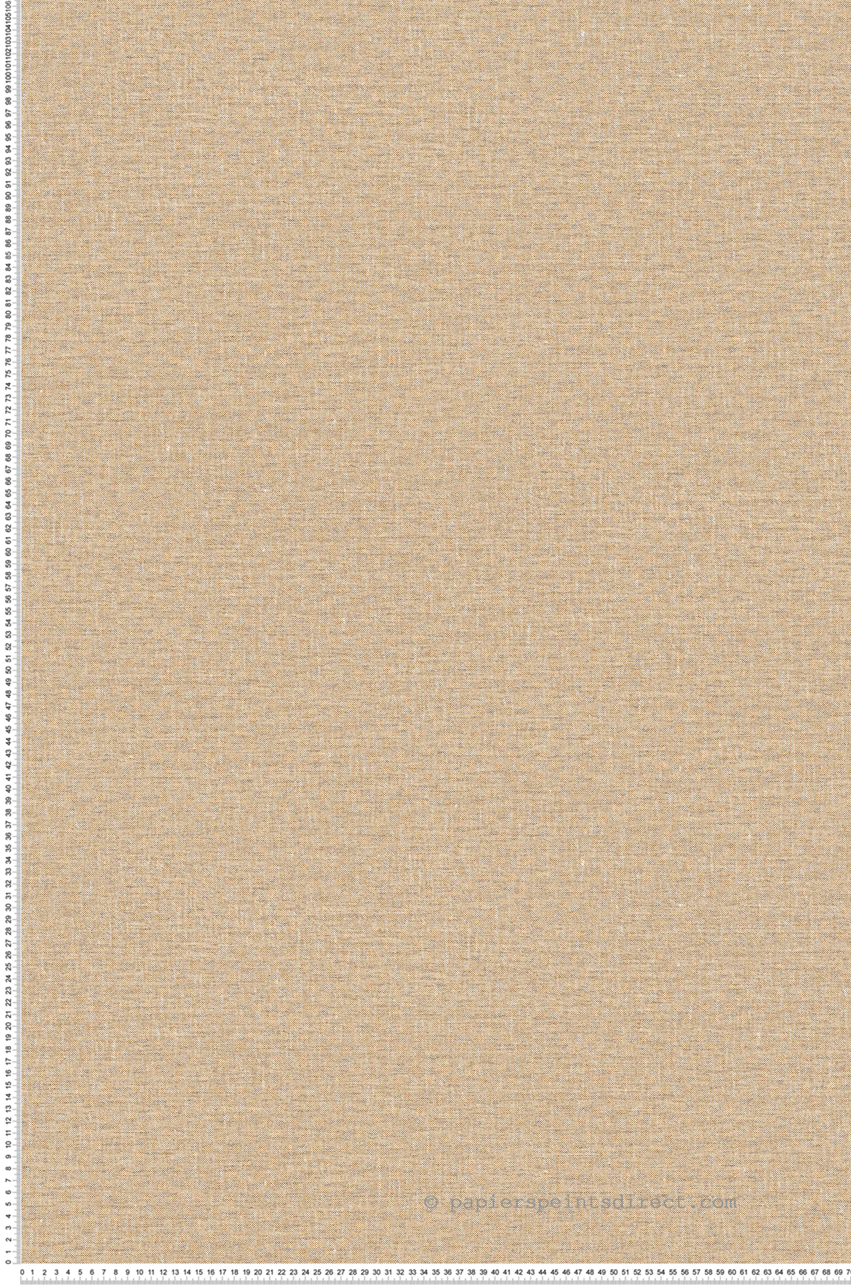 Papier peint Uni Lin Étoffe Lina beige - Modernismo de Casamance | Réf. CAS-76851936