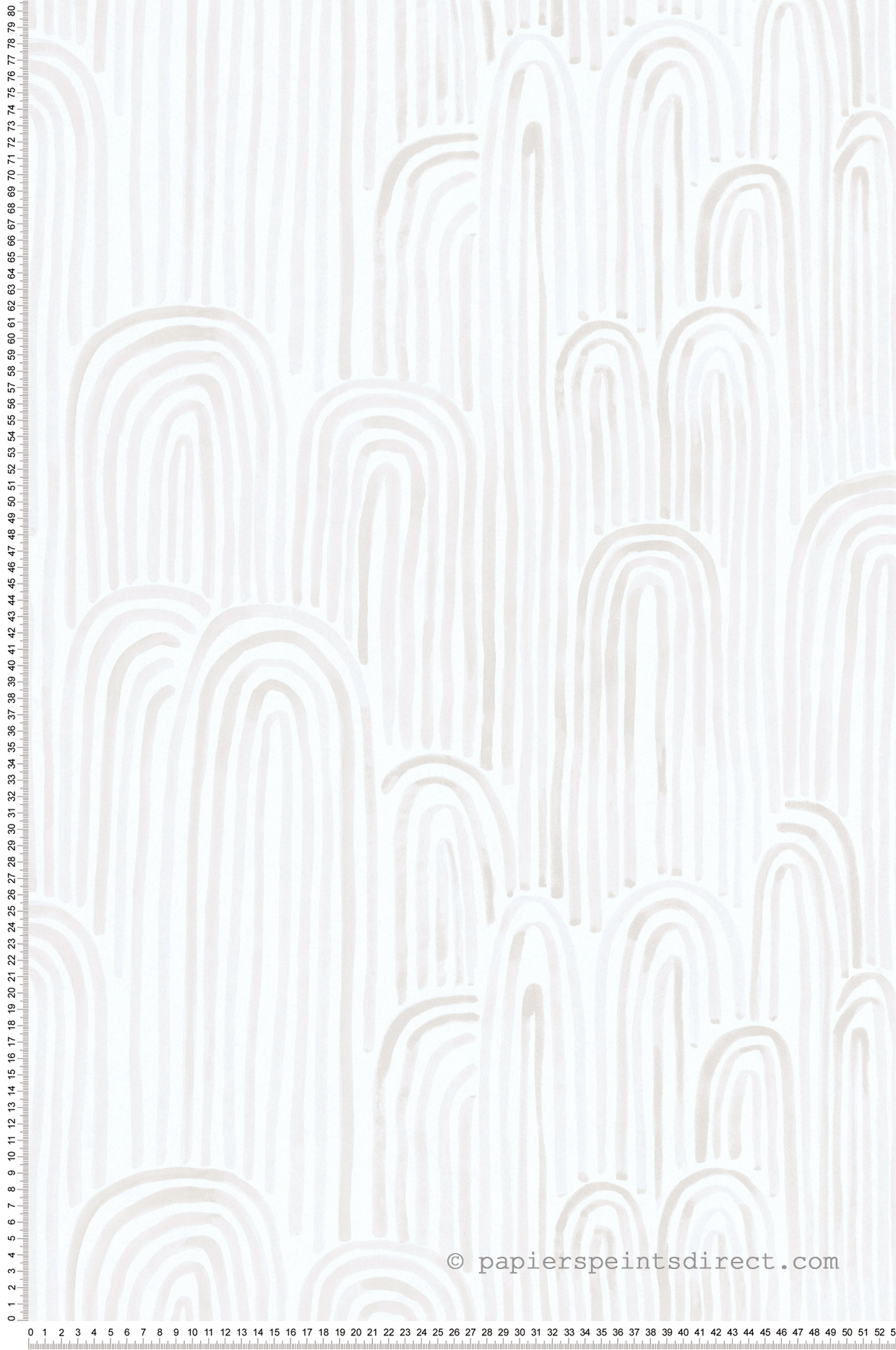 Papier peint Dessin Arche Nina beige - Les Aventures de Lutèce | Réf. LTC-36240107