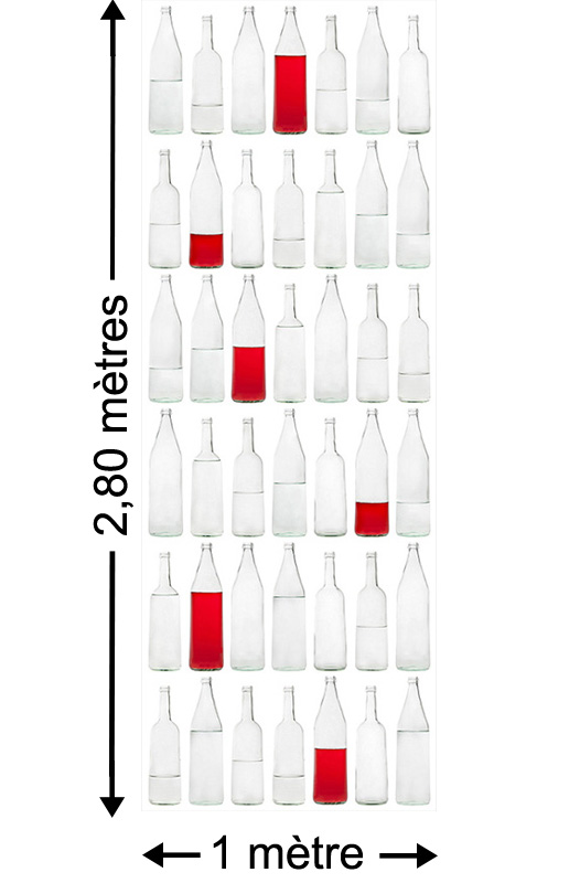 Mix it up - Papier peint lé unique
