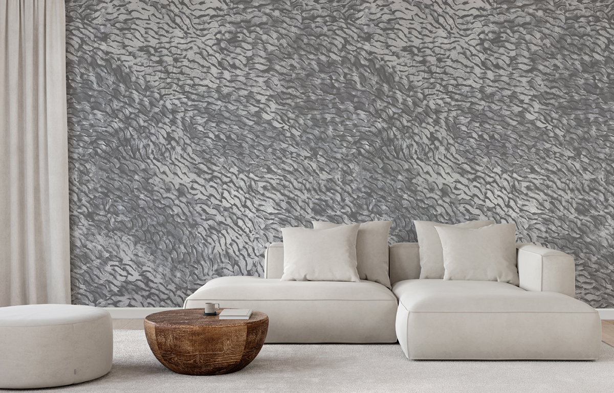 Papier peint panoramique Cascade Gris 1/2/3 - Isidore Leroy