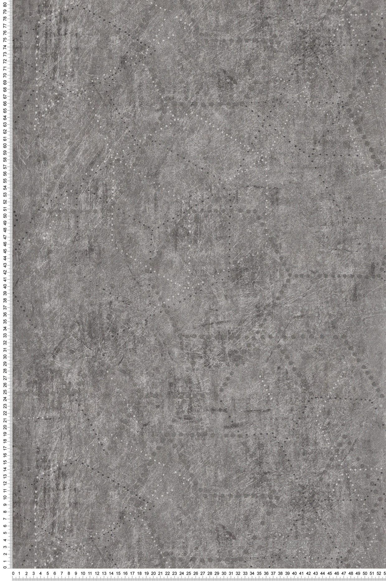 Papier peint Géo Voie Lactée Billes gris foncé - Pearl de Montecolino | Réf. MC-81317