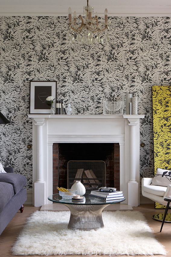 Fern Gilver - Papier peint Retrospective Papers de Little Greene AMB